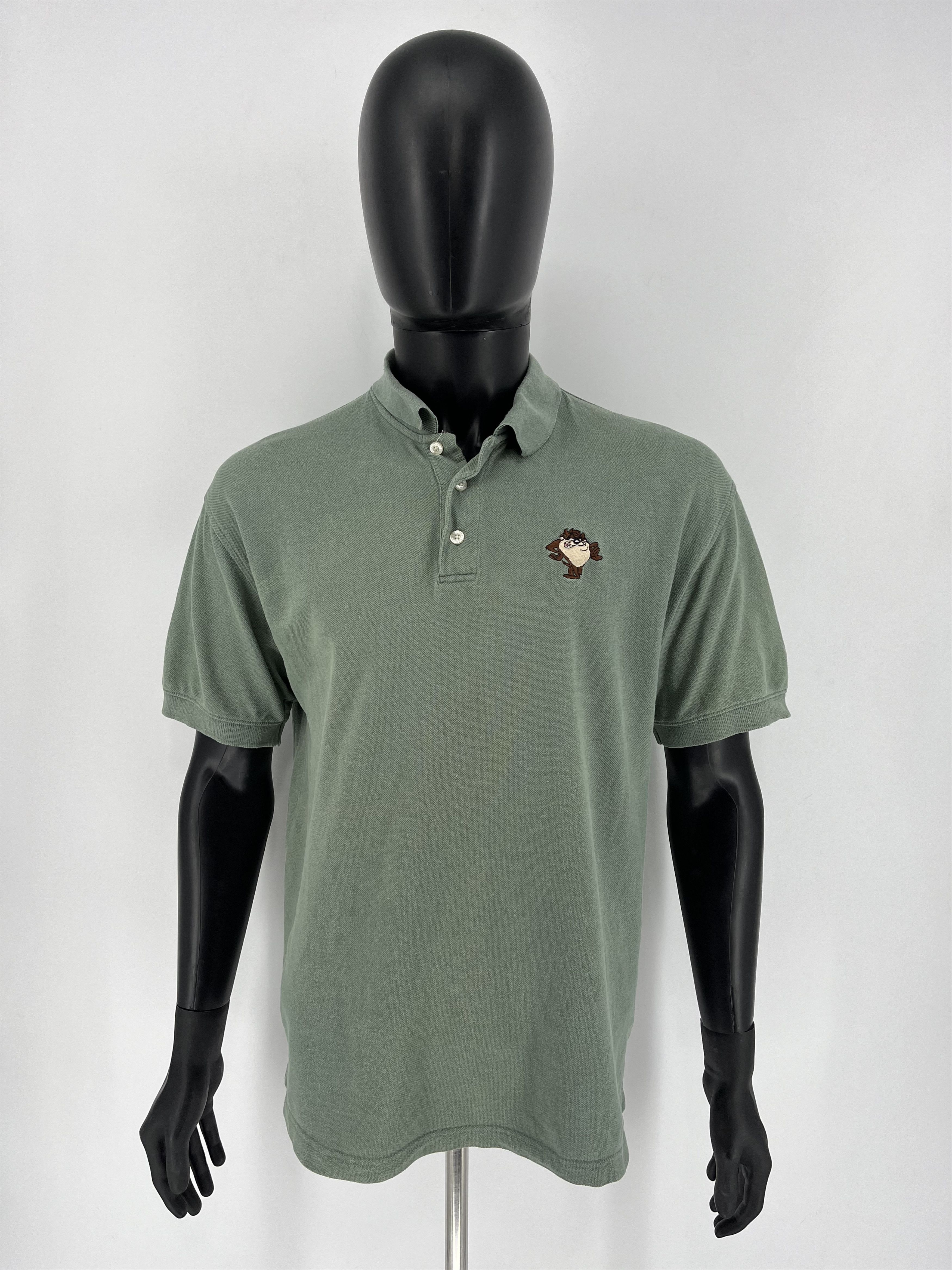 Vintage × Warner Bros Vintage Warner Bros handsome devil Shirt 2000 Polo Mint Size US M / EU 48-50 / 2 - 3 Thumbnail