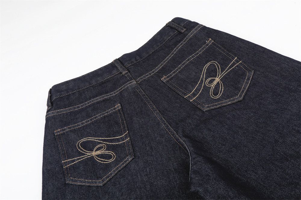 Japanese Brand Men's High-Street Vibe Cargo-Style Straight-Leg Denim Shorts Size US 32 / EU 48 - 4 Thumbnail