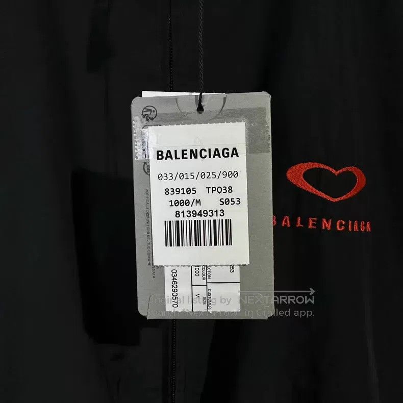 Balenciaga Balenciaga Qixi Festival Limited Love Heart Logo Jacket Size US M / EU 48-50 / 2 - 8 Thumbnail