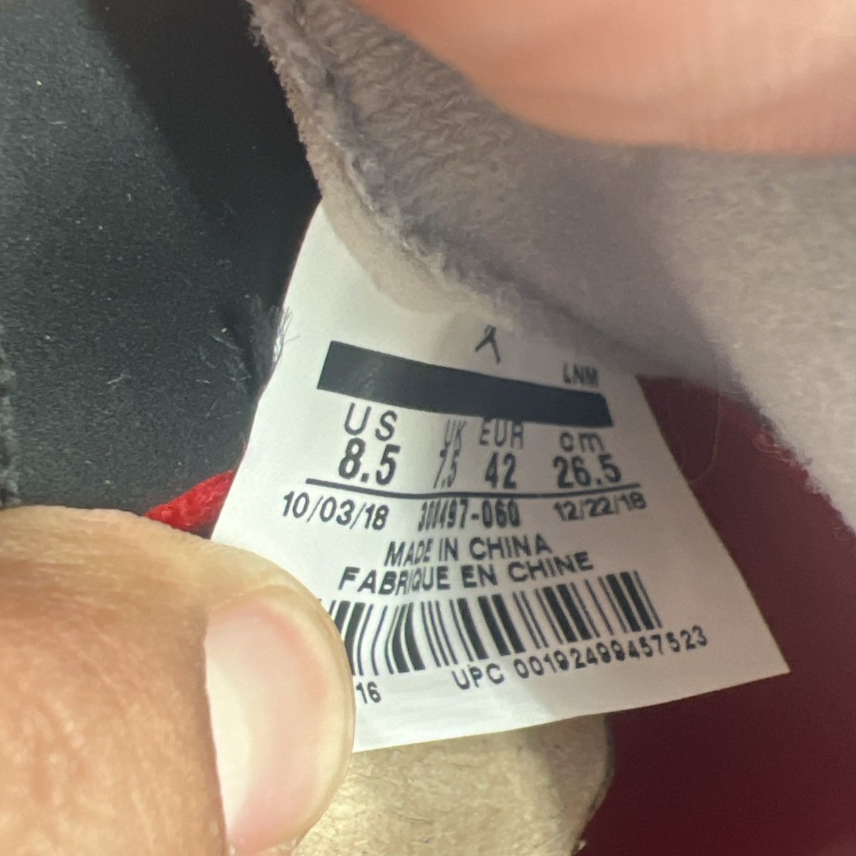 Jordan Brand Air Jordan 4 Bred Size US 8.5 / EU 41-42 - 8 Thumbnail