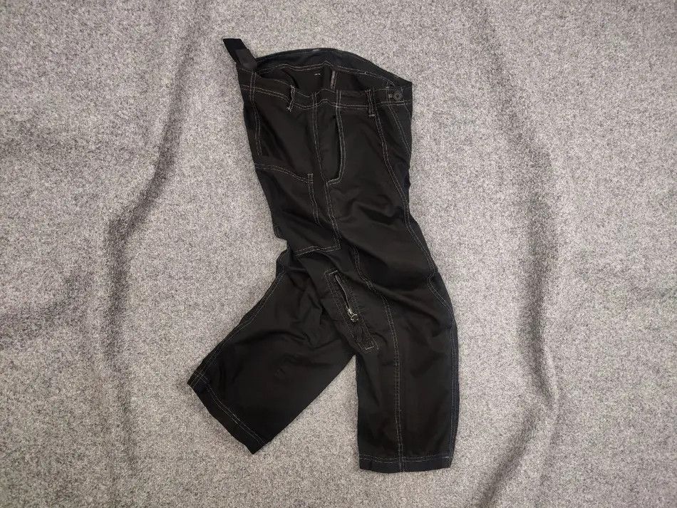 Rundholz Brick Black Label Design Cropped Zip pocket Pants