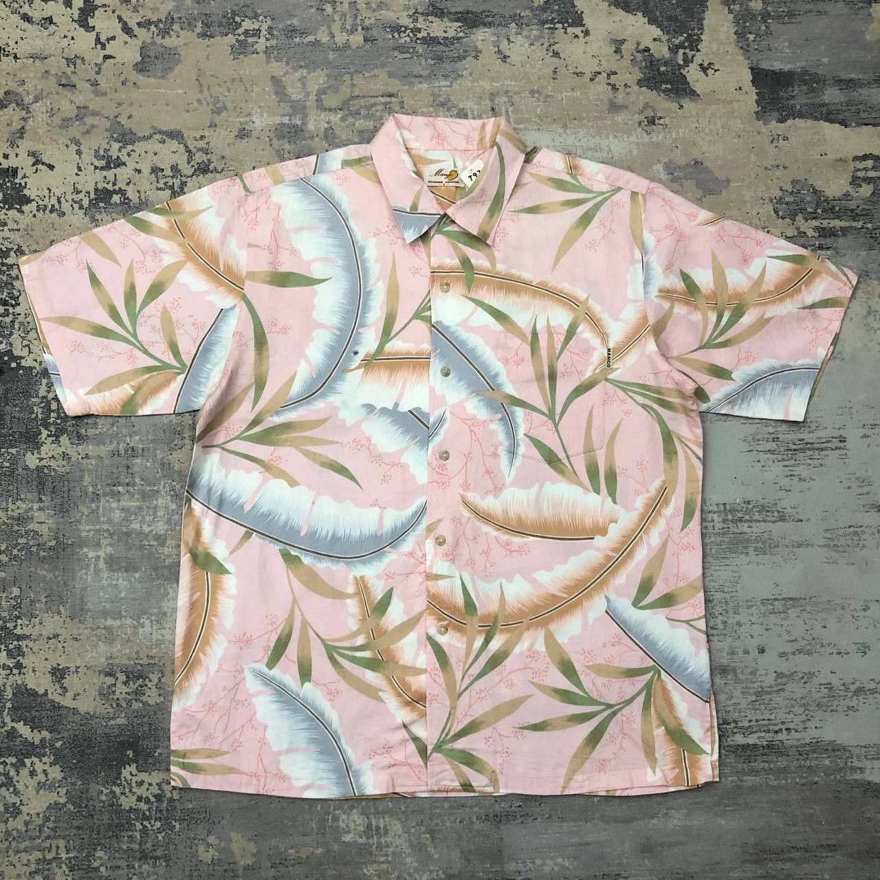 Japanese Brand × Mango T97 VTG MANGO OKINAWA ORIGINAL BOWLING SHIRTS Size US L / EU 52-54 / 3 - 1 Thumbnail