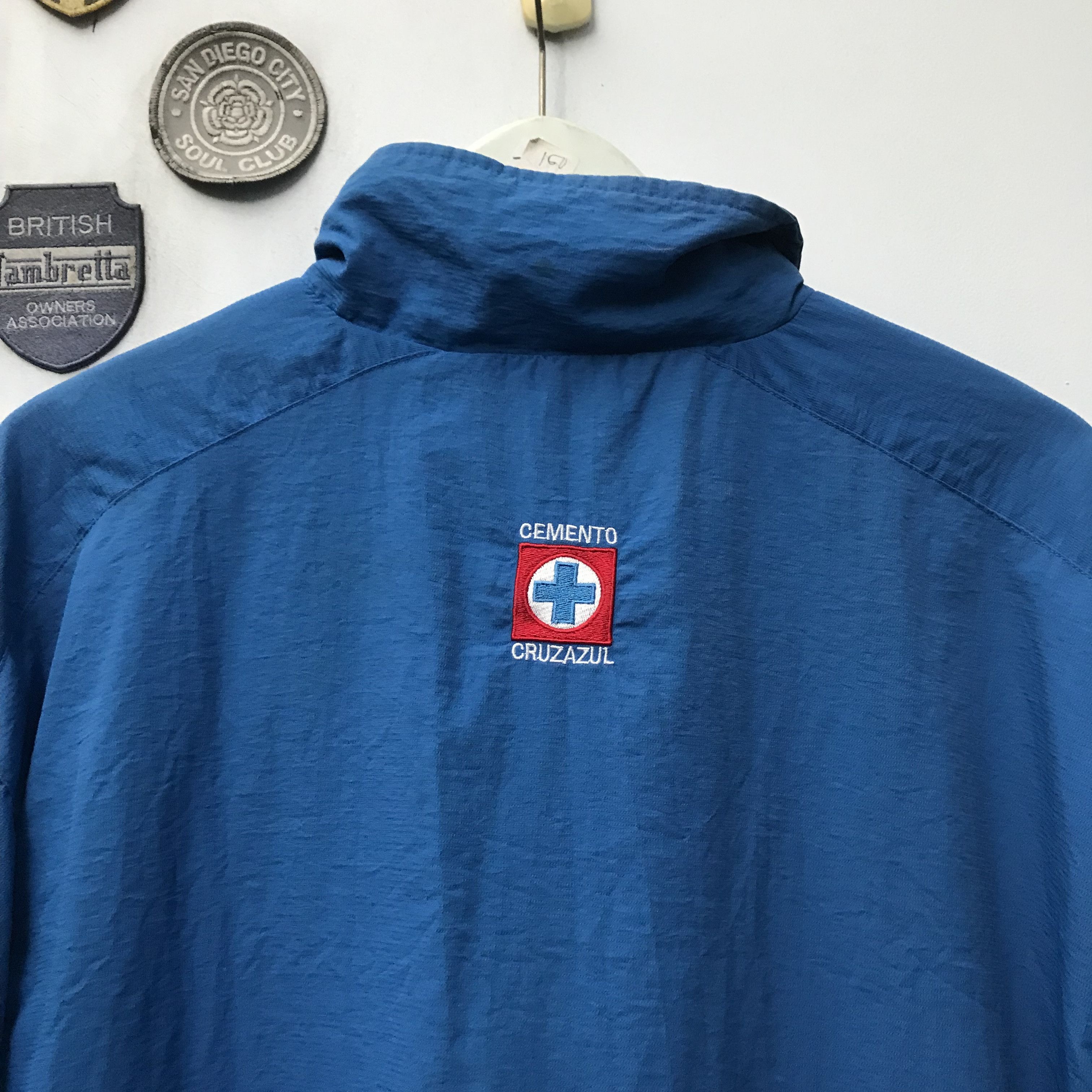 Umbro Vintage Umbro x deportivo Cruzazul mexico tracktop jacket Size US L / EU 52-54 / 3 - 10 Thumbnail