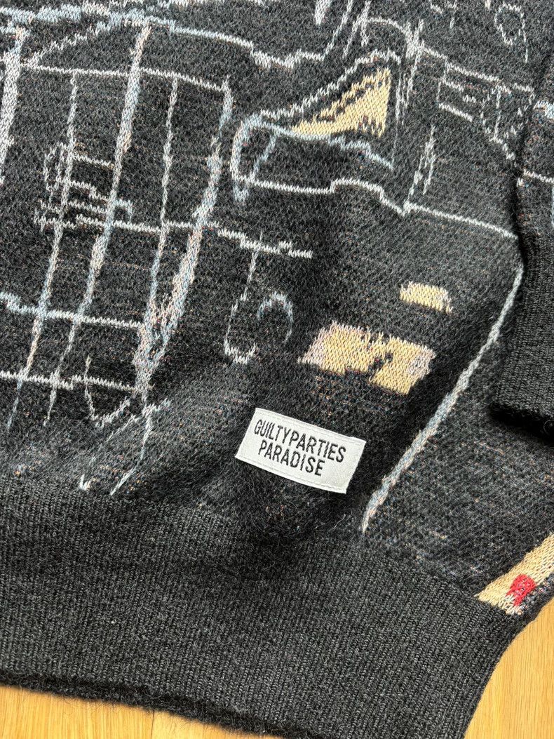 Wacko Maria Wacko Maria BASQUIAT Nissan Basquiat Graffiti Circle Size US XL / EU 56 / 4 - 7 Thumbnail