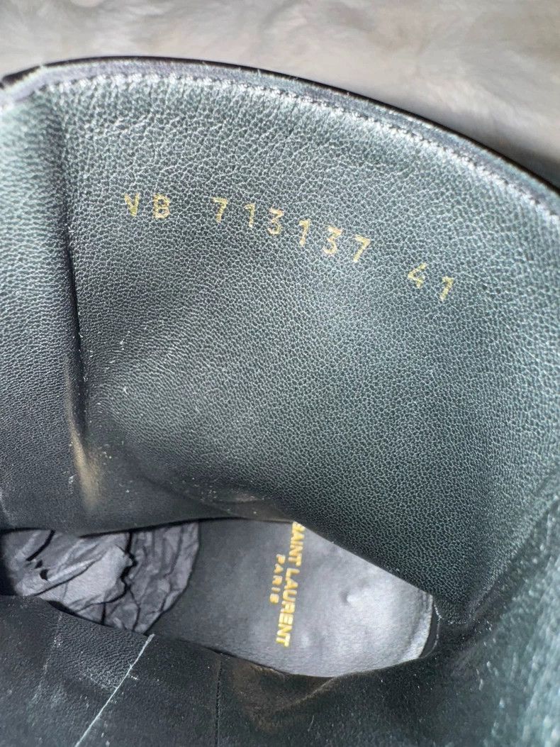 Saint Laurent Paris Saint Laurent Paris Patent leather boots Size US 10.5 / IT 40.5 - 6 Thumbnail