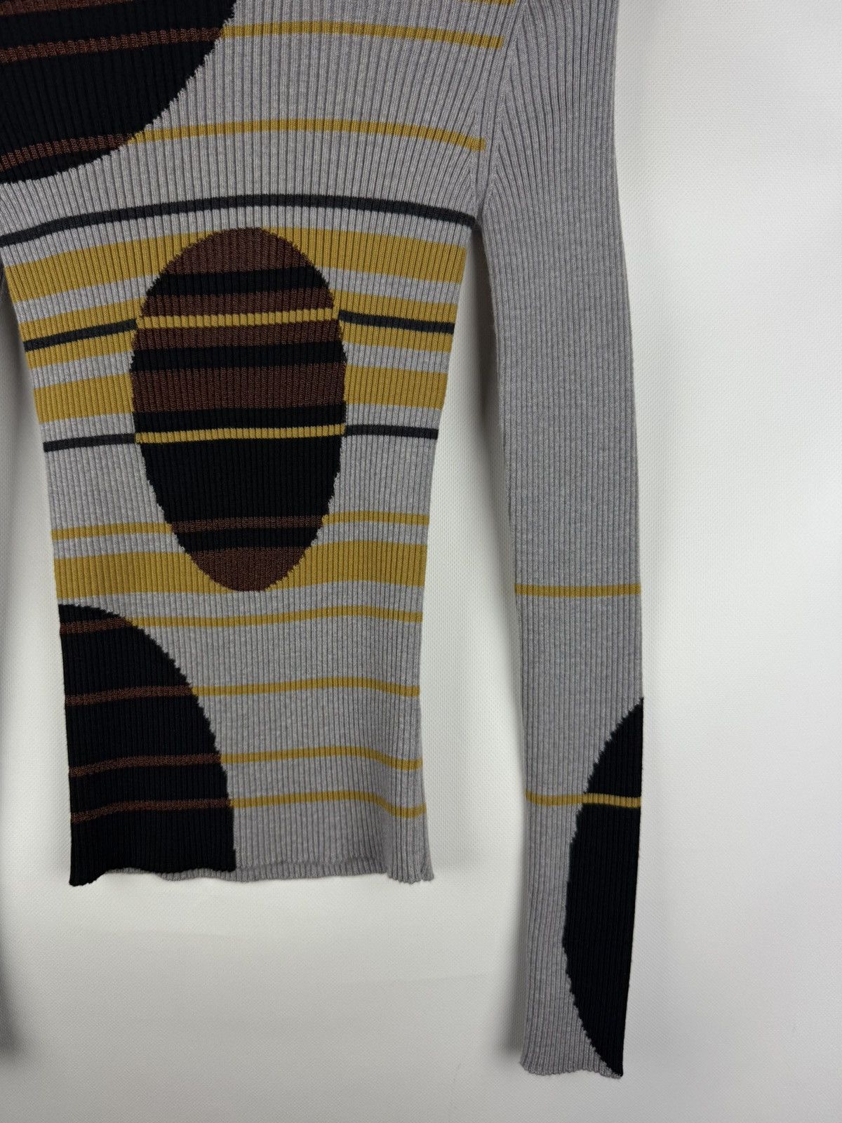 Maison Margiela Margiela Runaway Geometric Pattern Wool Sweater Pullover Size S / US 4 / IT 40 - 6 Thumbnail