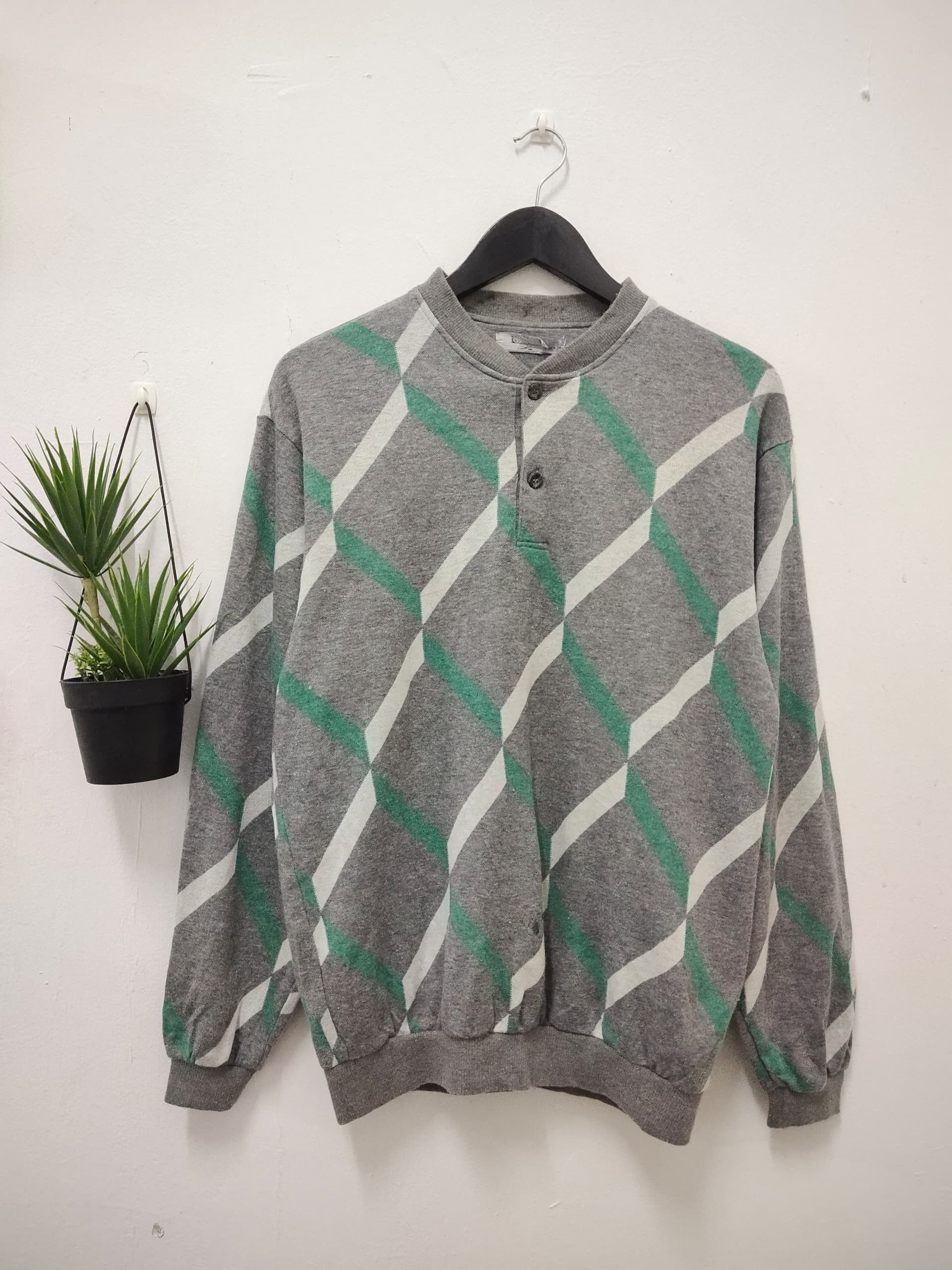 Japanese Brand Vintage Pullover japanese brand designer Size US L / EU 52-54 / 3 - 1 Thumbnail