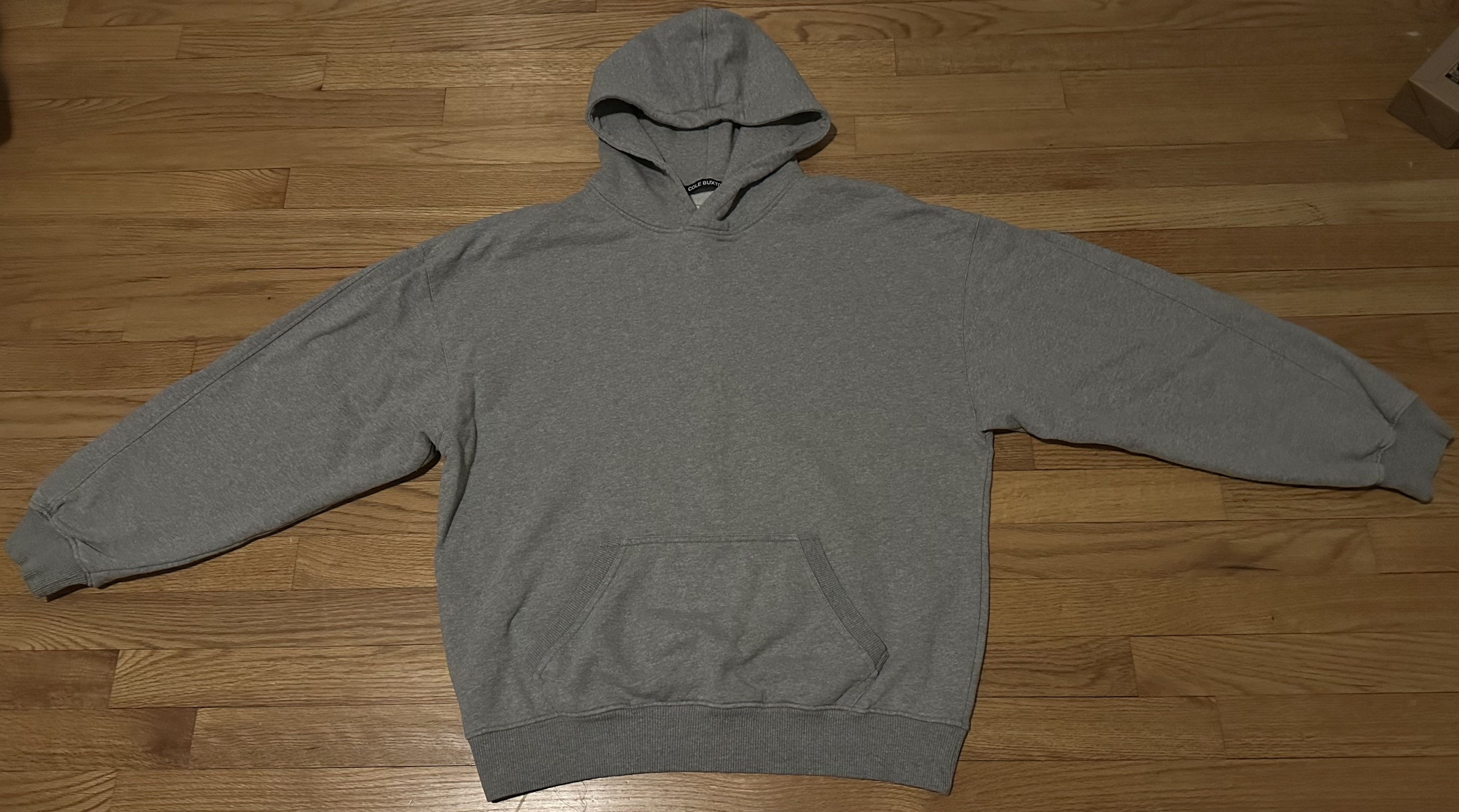 Cole Buxton Cole Buxton Grey Marl Warm Up Hoodie Medium Size Oversized Size US M / EU 48-50 / 2 - 1 Thumbnail