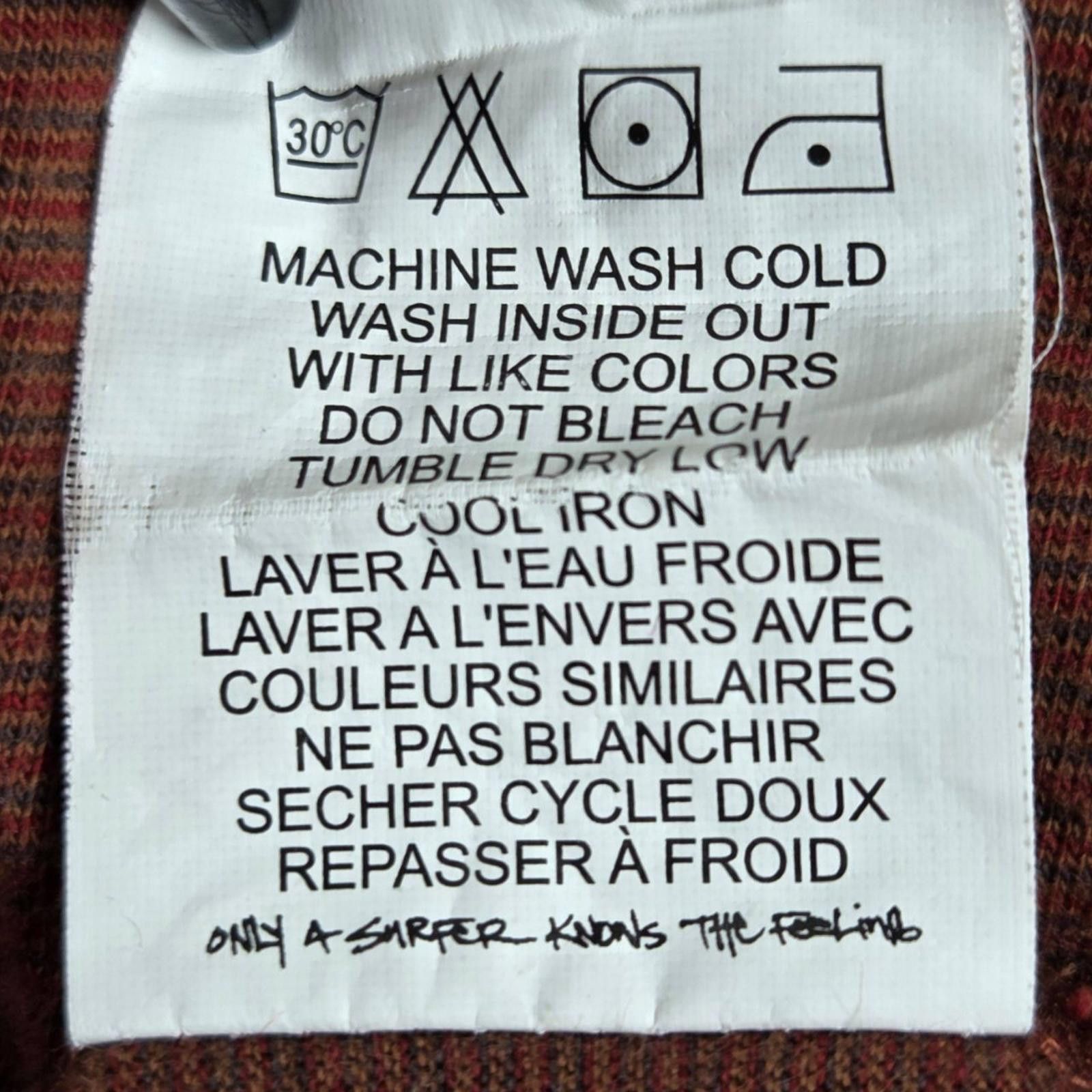 Billabong VTG BILLABONG TShirt Mens Medium Rust Custom Fit 100% Cotton Size US M / EU 48-50 / 2 - 10 Thumbnail