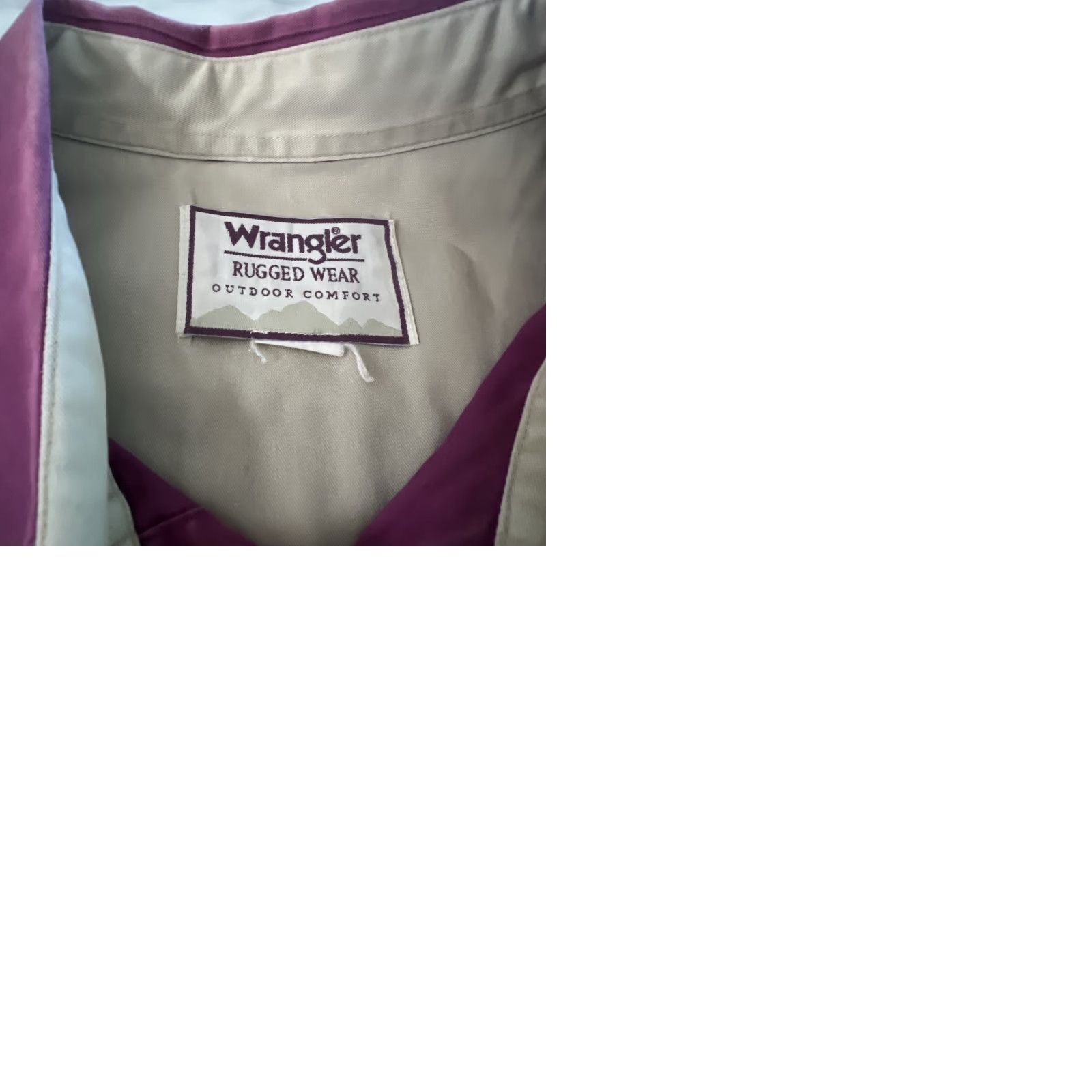 Wrangler VINTAGE Wrangler Rugged Wear Shirt Men’s 2XL Short Sleeve Purple Pocket Button-Up Shirt Men 2XL Purple Casual Outdoor N/A Size US XXL / EU 58 / 5 - 9 Thumbnail