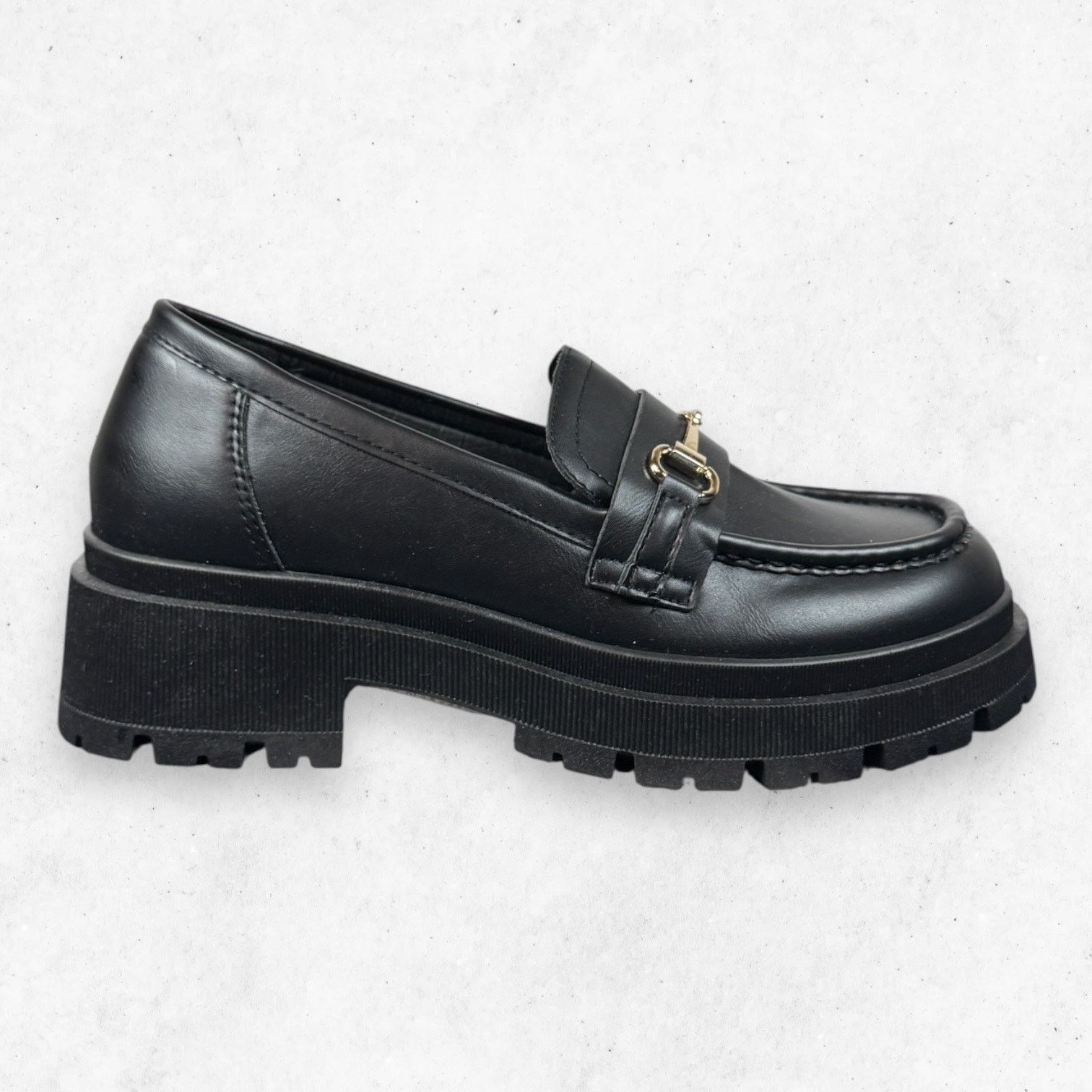 Other La Sheelah Chunky Platform Loafers Black Women's 7.5 Size US 7.5 / IT 37.5 - 1 Thumbnail