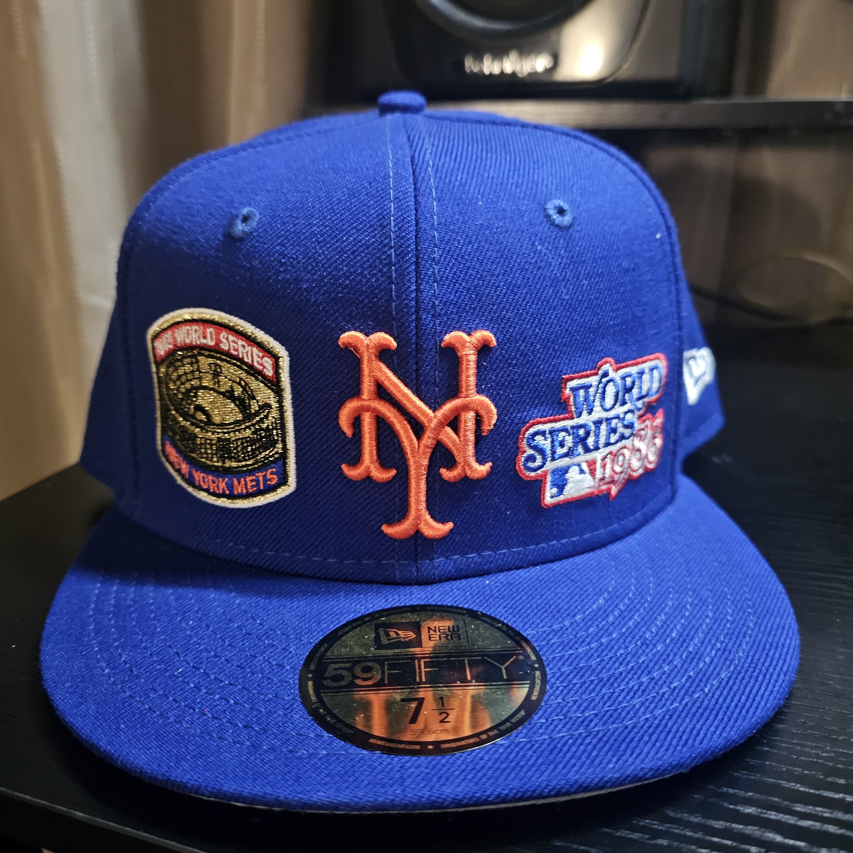 New Era Mets World Series Logos patches Size ONE SIZE - 1 Thumbnail
