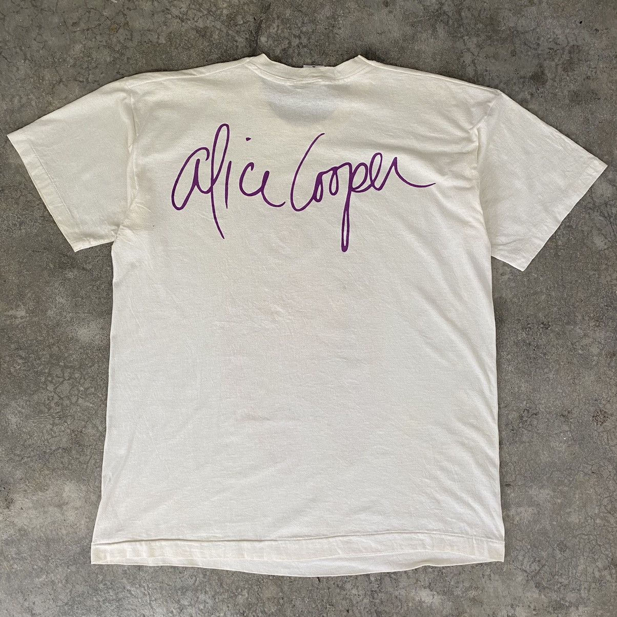 Band Tees VTG 1996 Alice Cooper “Nightmare” Single Stitch Tee Size US XL / EU 56 / 4 - 10 Thumbnail