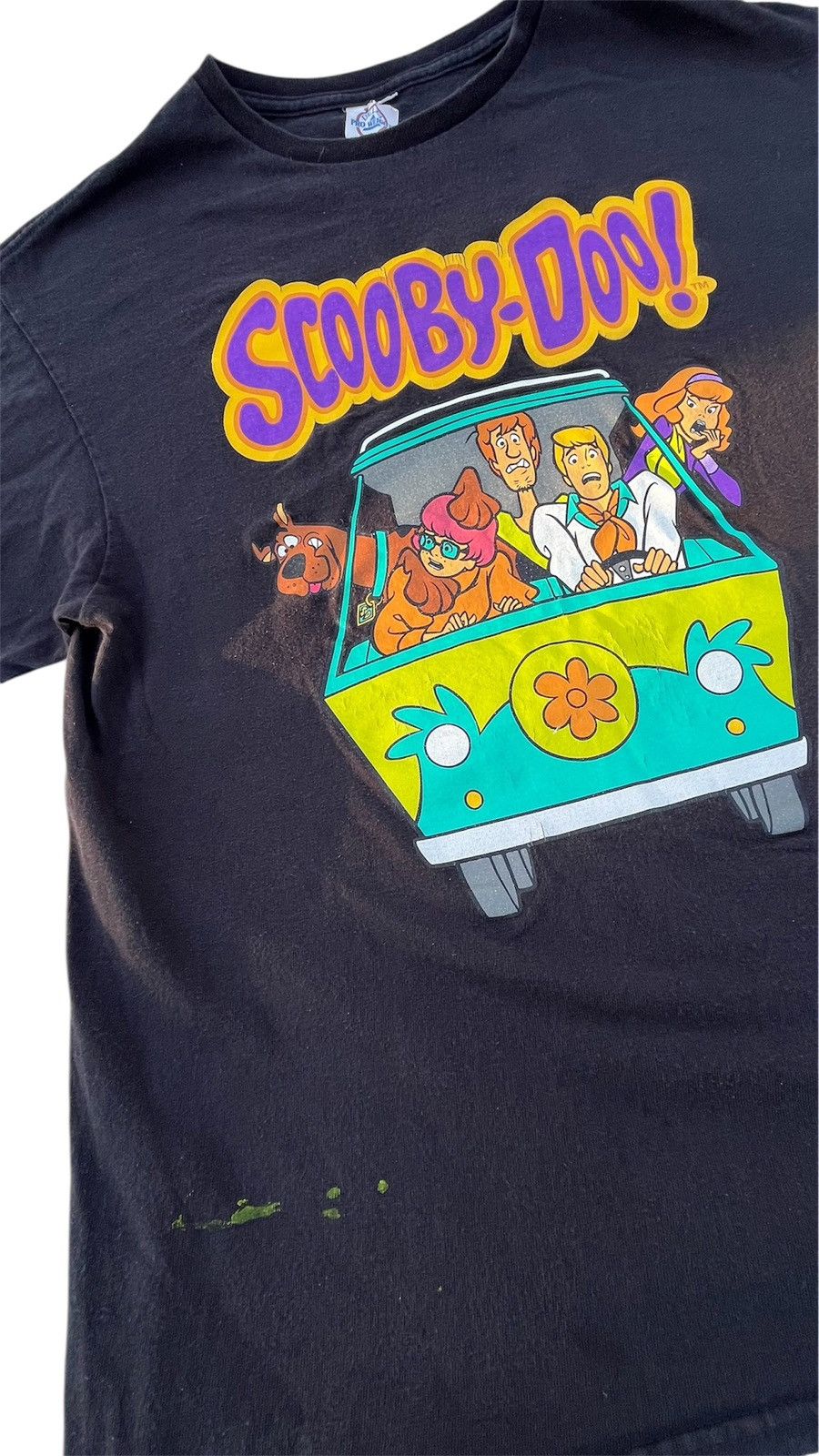 Cartoon Network Vintage 1996 Vibrant Scooby-Doo Black Graphic Tee Size US L / EU 52-54 / 3 - 5 Thumbnail