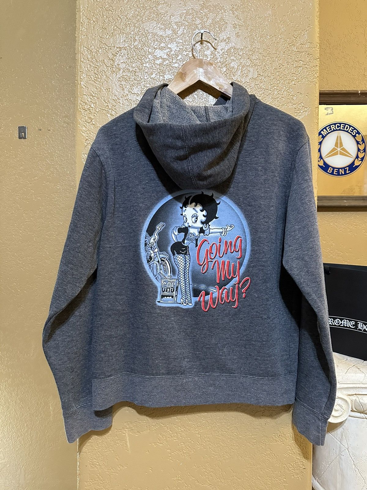 Cartoon Network × Vintage Y2K Betty Boop Motorcycle Zip Up Hoodie Men’s Small Size US S / EU 44-46 / 1 - 1 Thumbnail