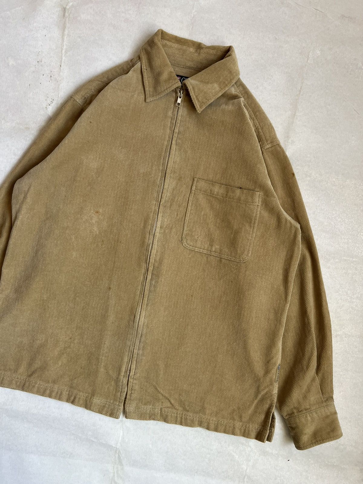Chaps Ralph Lauren Chaps Ralph Lauren Single Pocket Corduroy Beige Jacket Size US M / EU 48-50 / 2 - 3 Thumbnail