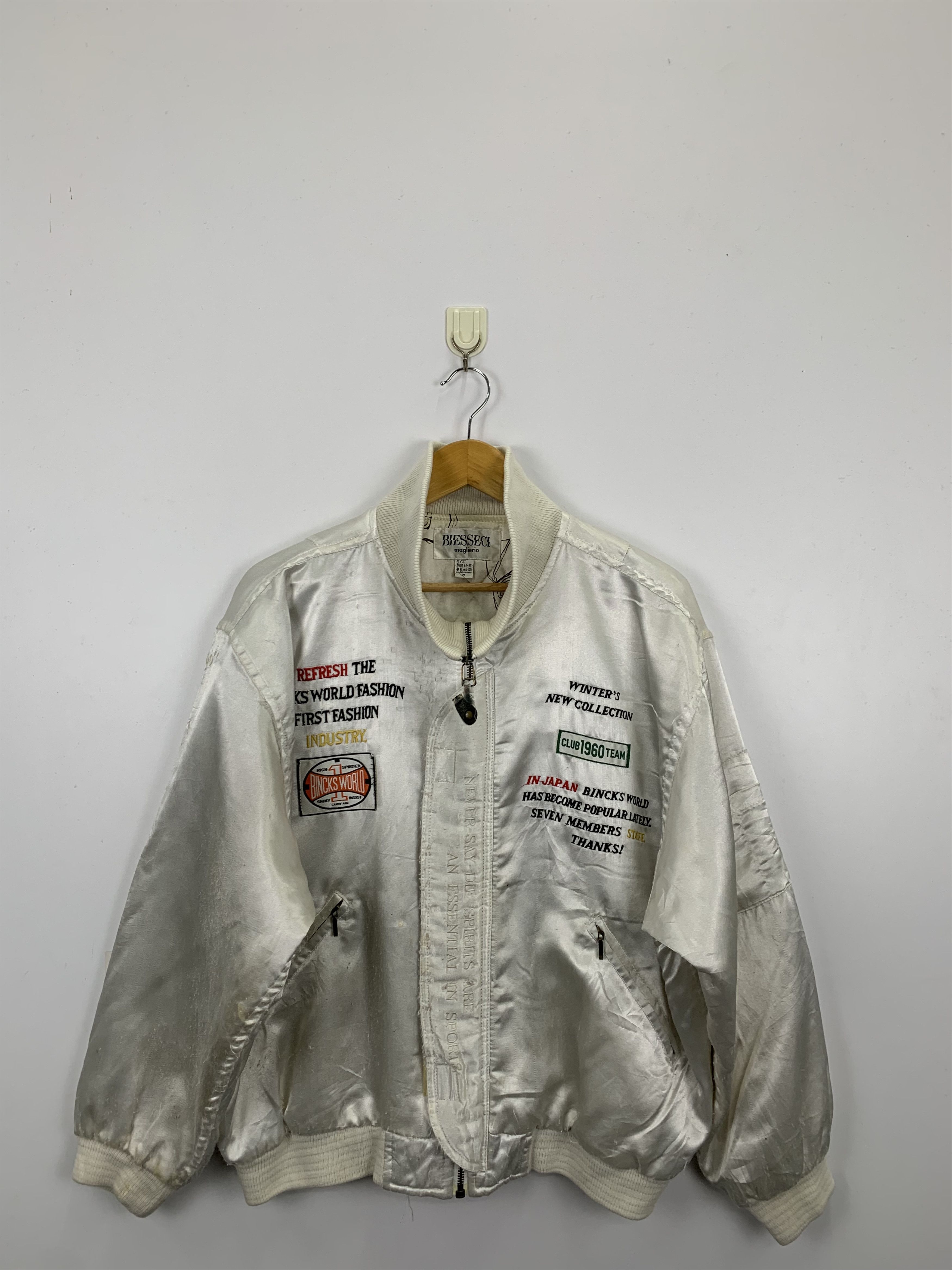 Vintage Vintage Bincks World New Collection Flight Jacket J0907 Size US M / EU 48-50 / 2 - 1 Thumbnail