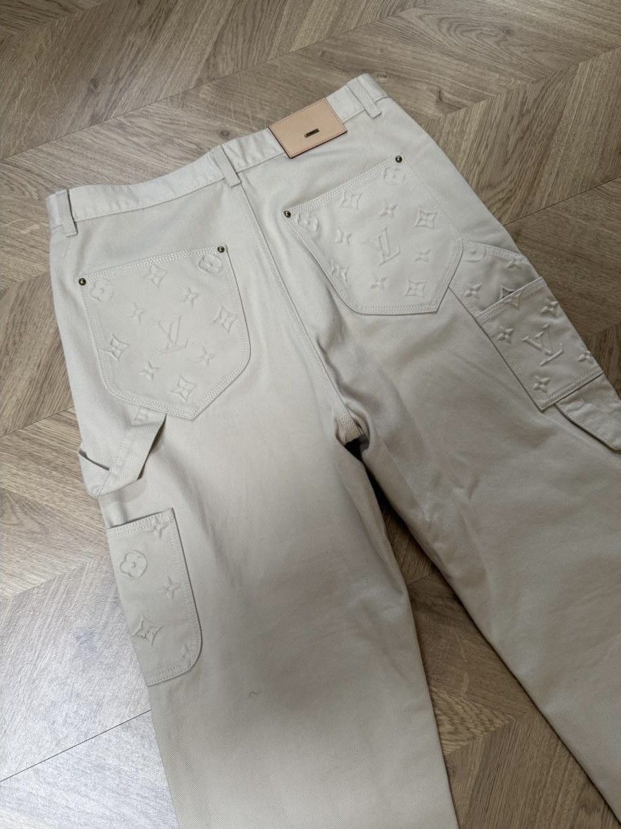 Louis Vuitton Carpenter Denim Trousers Size US 36 / EU 52 - 3 Thumbnail
