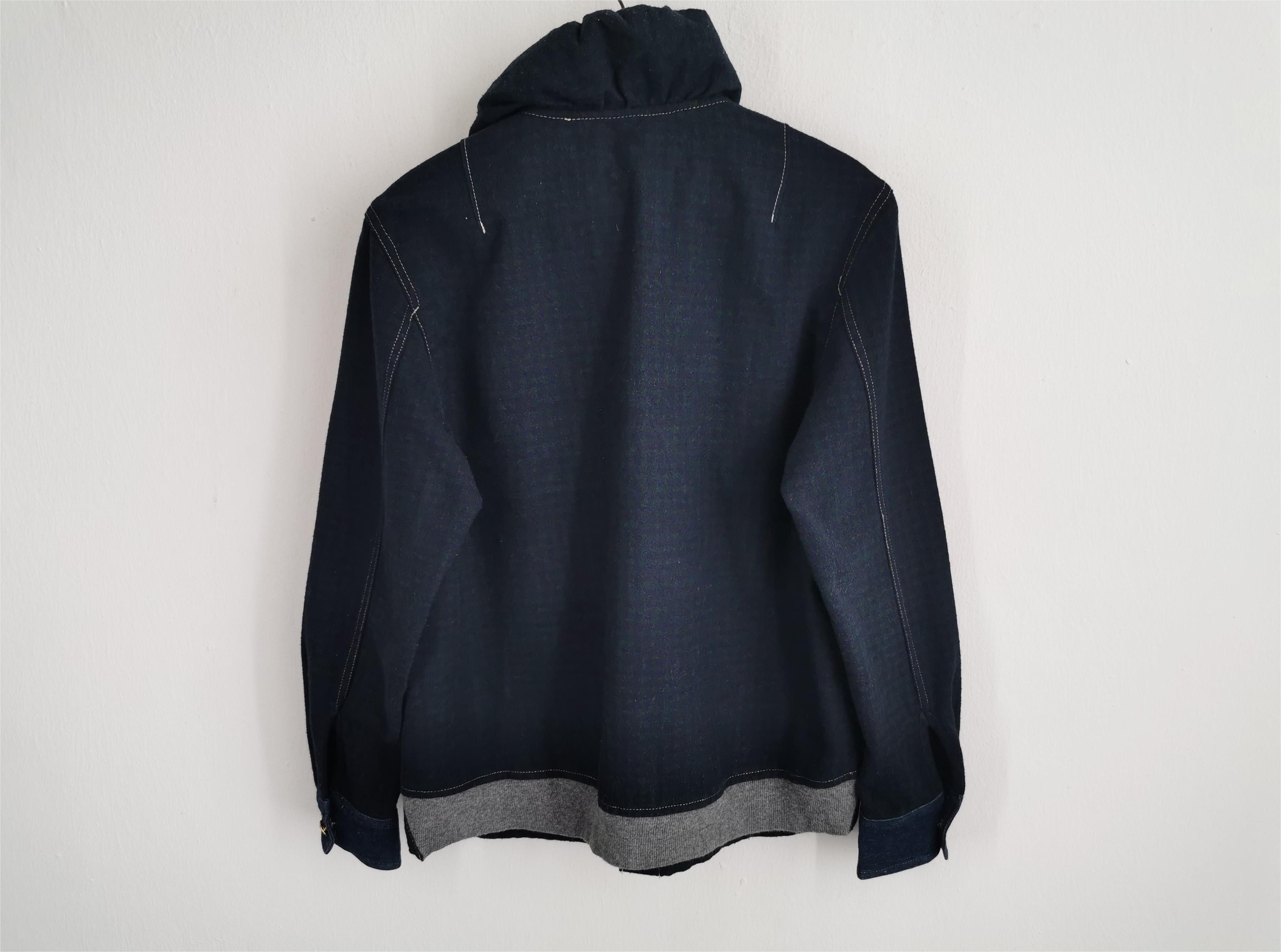 mercibeaucoup Vintage Mercibeaucoup Button Down Wool Shirt Size L Size US L / EU 52-54 / 3 - 2 Thumbnail