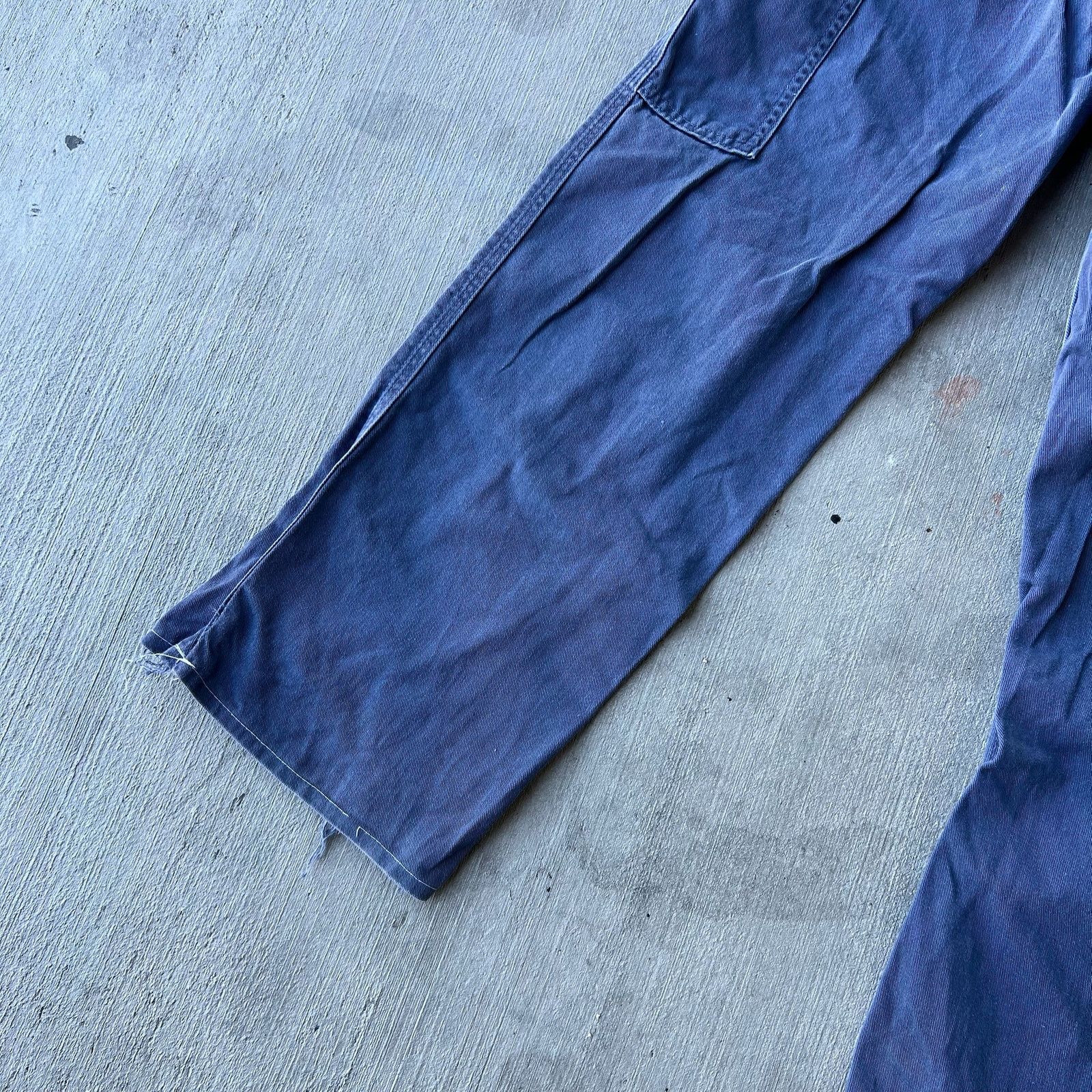 Carhartt × Vintage Carhartt blue WSK189 work wear carpenter pants Size US 26 / EU 42 - 6 Thumbnail