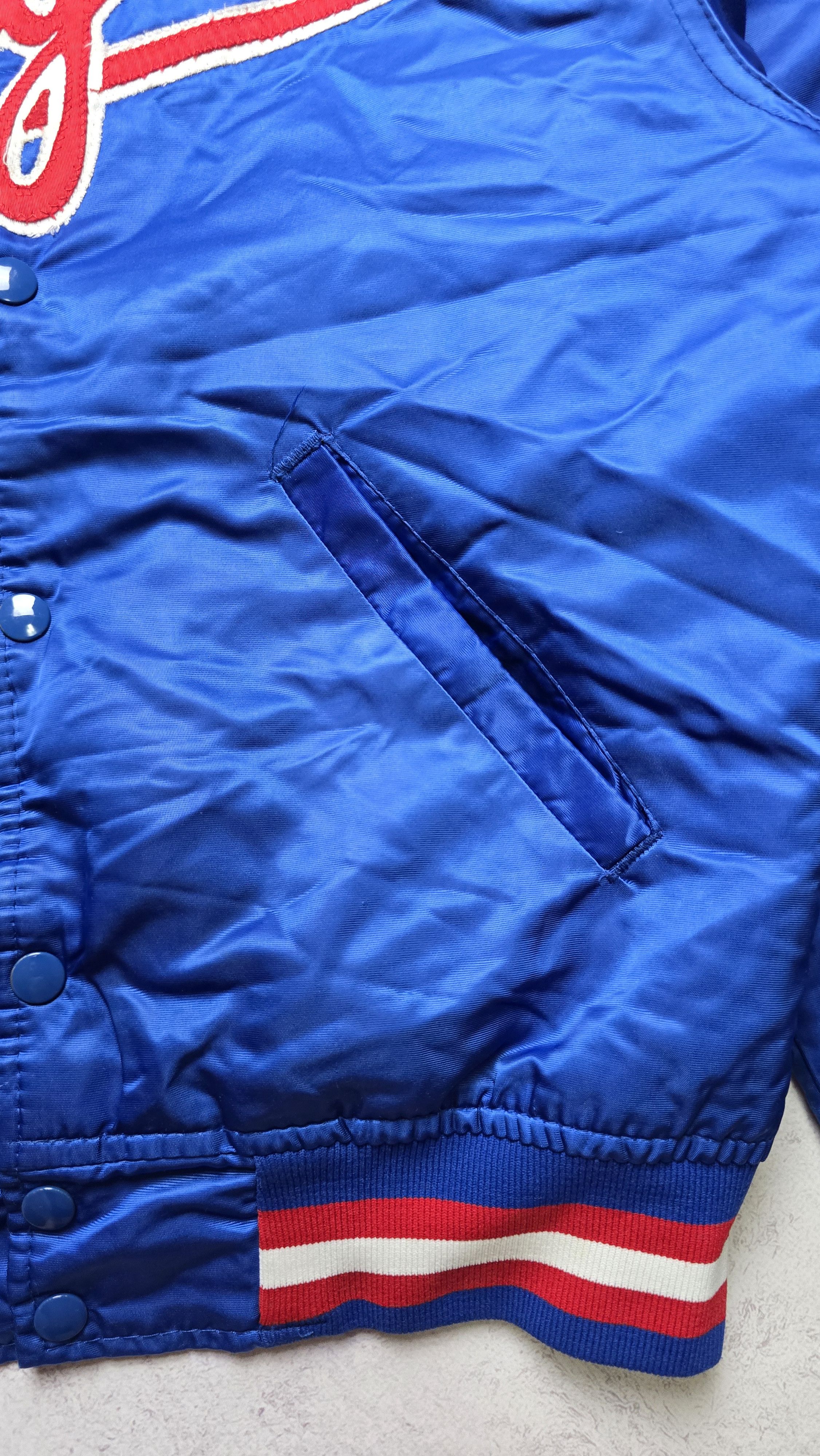 Starter Vintage Texas Rangers Diamond Collection MLB Satin Bomber Size US S / EU 44-46 / 1 - 10 Thumbnail
