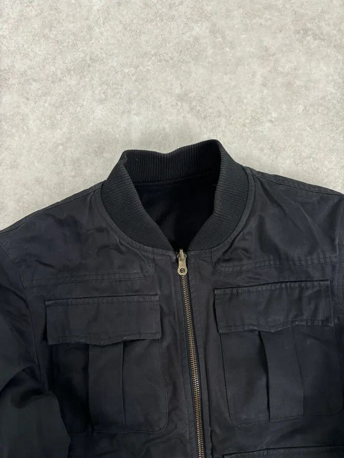 Dries Van Noten Dries Van Noten Black Reversible Tactical Bomber Jacket Size US M / EU 48-50 / 2 - 6 Thumbnail