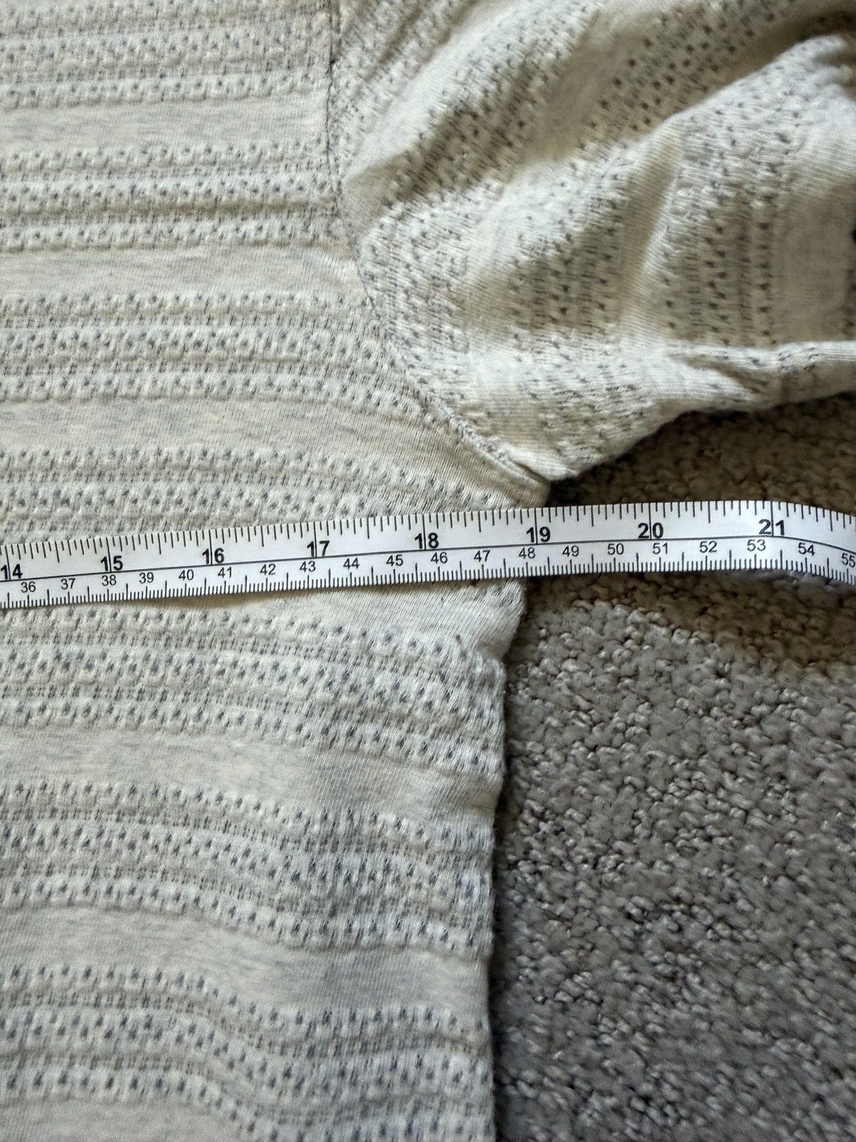 Norse Projects Norse Projects Niels Indigo Texture Stripe T Shirt Size US S / EU 44-46 / 1 - 6 Thumbnail