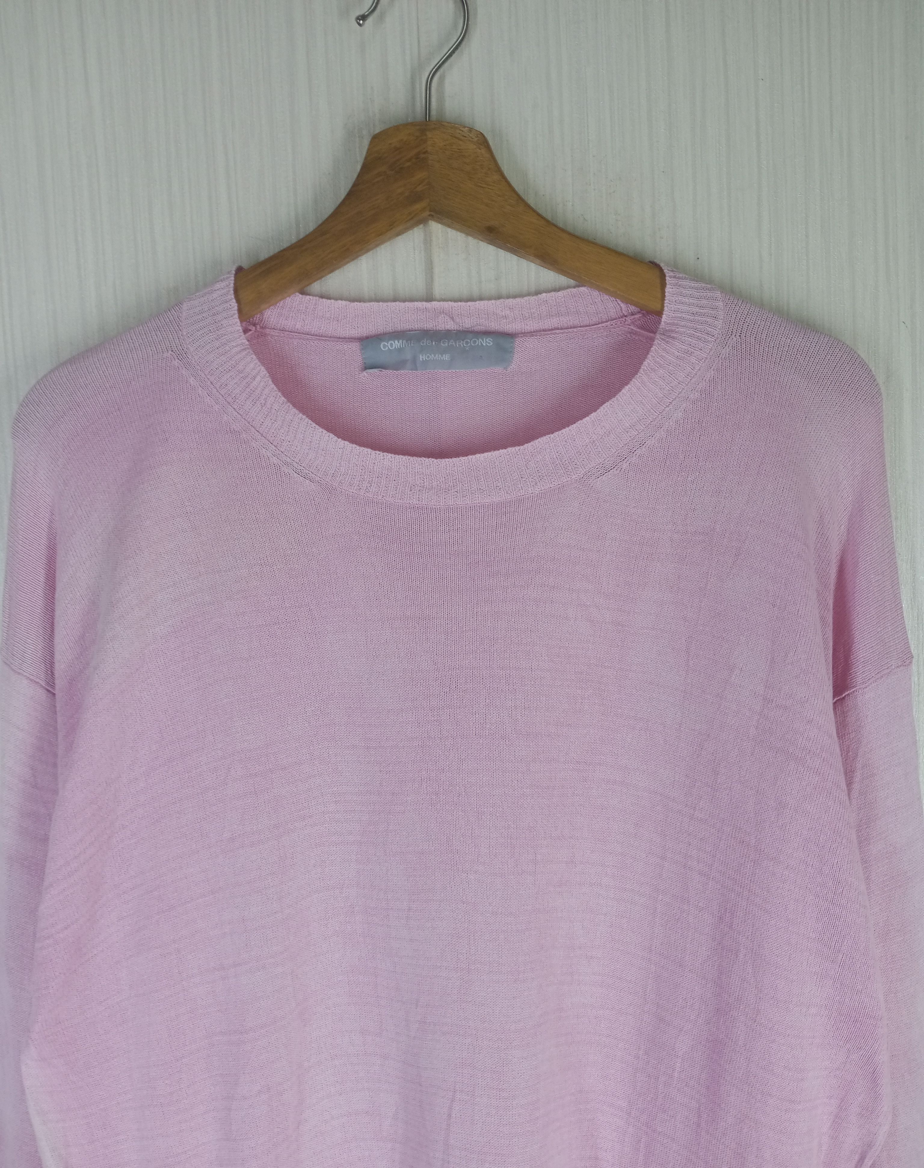 Comme des Garcons Homme Rare Vintage AD2001 Comme Des Garcons Homme Paper Knitwear Size US L / EU 52-54 / 3 - 2 Thumbnail