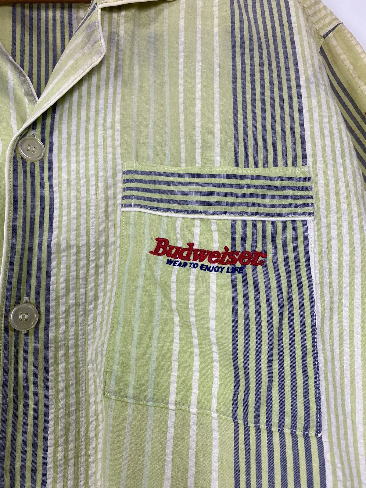 Budweiser × Vintage Vintage Budweiser Button Up Shirt Size US M / EU 48-50 / 2 - 6 Thumbnail