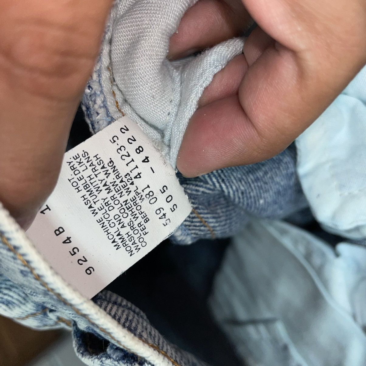 Levi's Levi’s 505 XX Made in USA Size US 30 / EU 46 - 4 Thumbnail