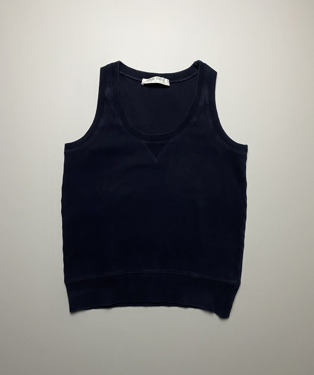 Miu Miu Miu Miu Women’s Archive Tank Top Size XS / US 0-2 / IT 36-38 - 2 Thumbnail