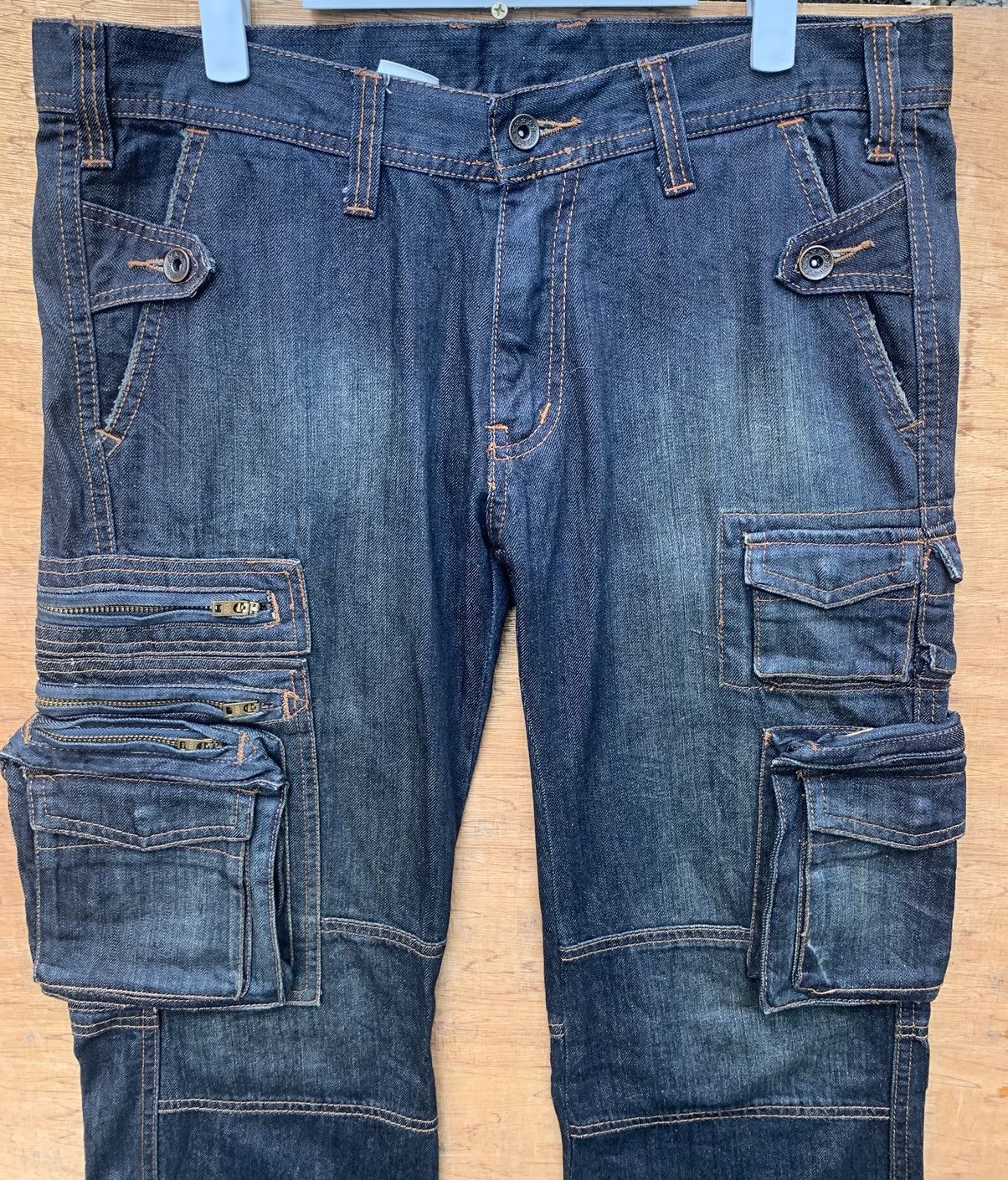 Japanese Brand 🔥🔥 abx Multipocket Tactical Denim Pants Size US 33 - 8 Thumbnail
