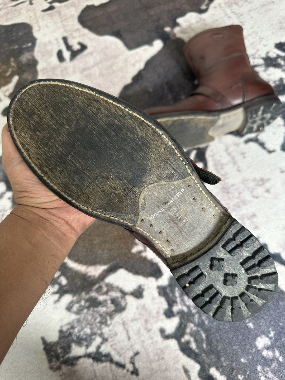 Alfredo Bannister Archive Alfredo Bannister engineer leather boot Size US 8 / EU 41 - 14 Thumbnail