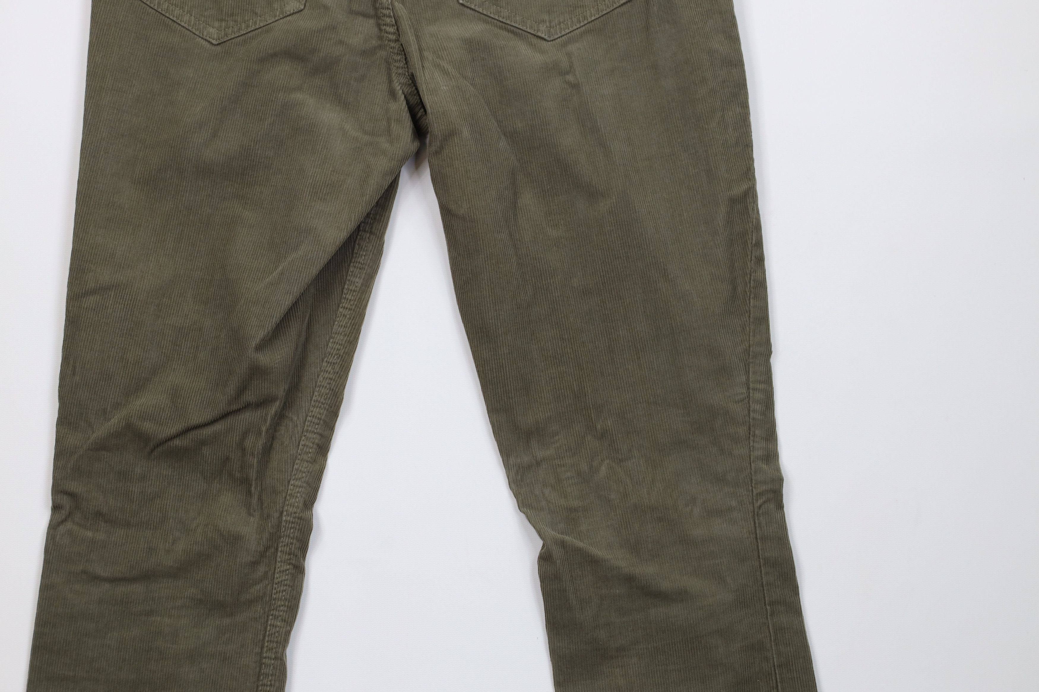 J.Crew J Crew Reid Skinny Straight Leg Corduroy Chino Pants Green Size 28" / US 6 / IT 42 - 11 Thumbnail