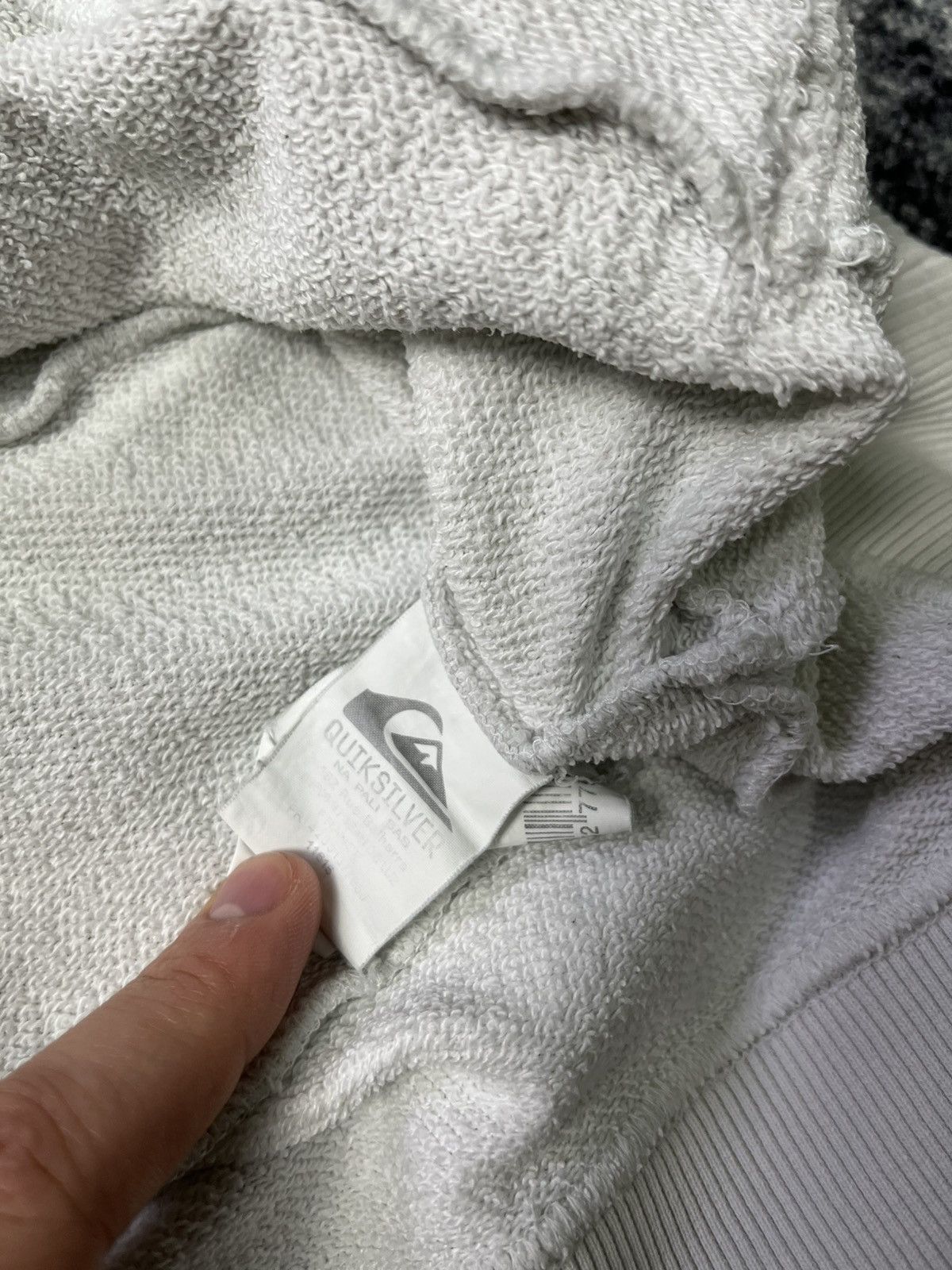 Quiksilver × Vintage Vintage Quiksilver Zip Up Hoodie Y2K Style Size US L / EU 52-54 / 3 - 9 Thumbnail