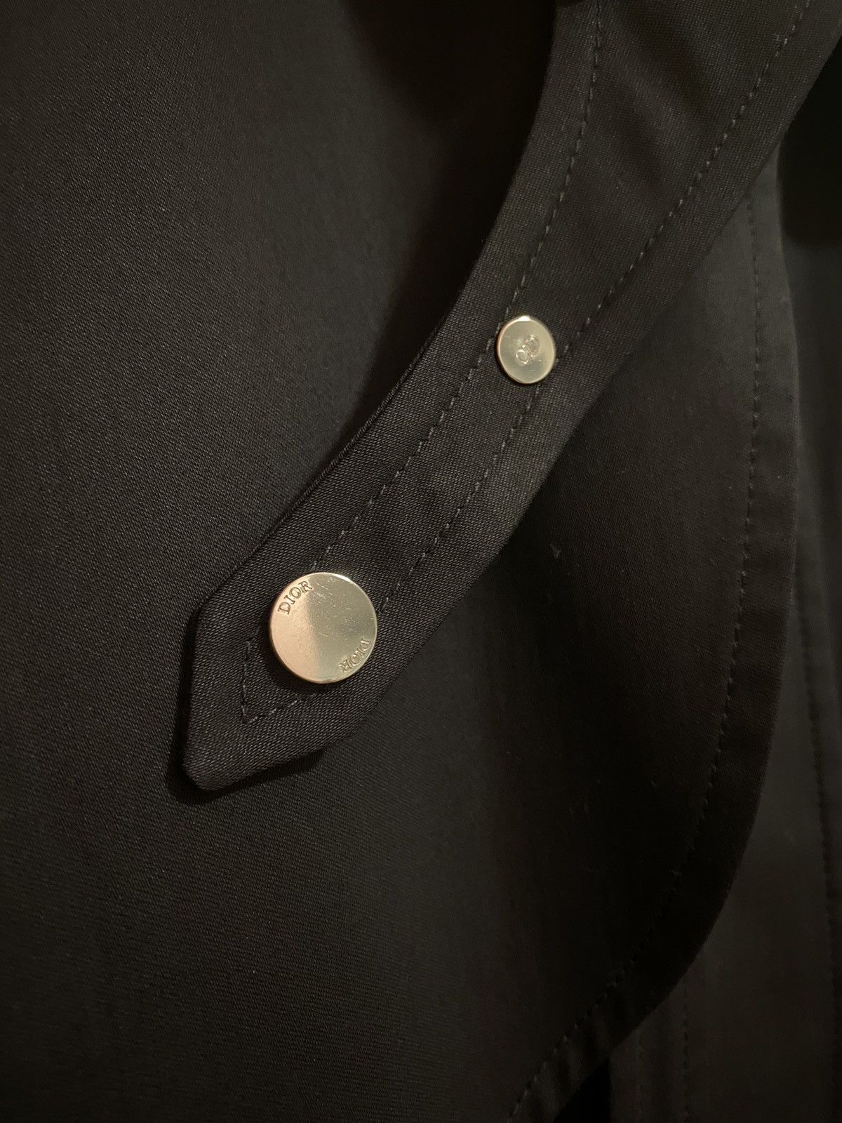 Dior Dior black jacket with removable oblique collar 44 Size US S / EU 44-46 / 1 - 6 Thumbnail