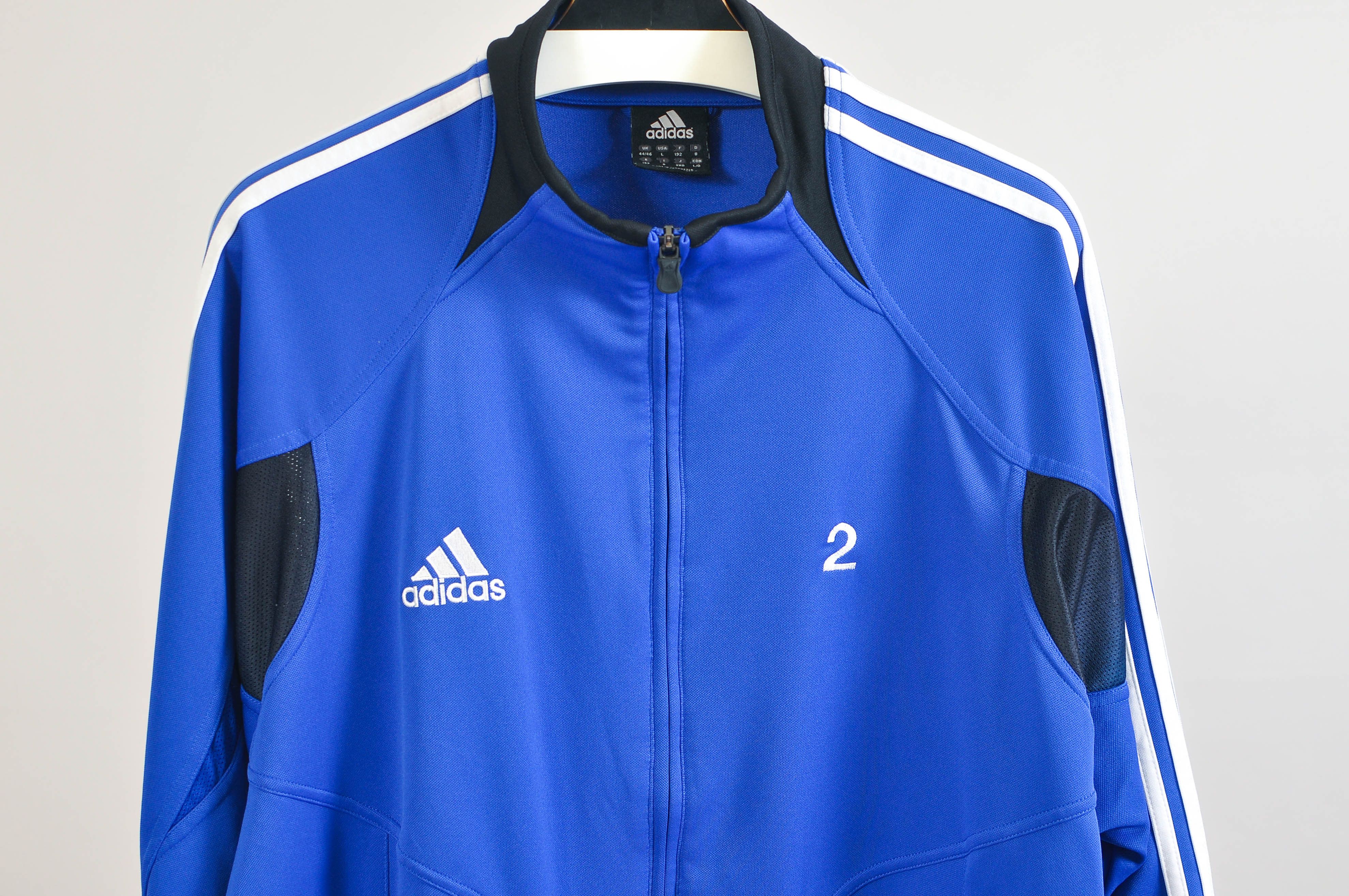 Adidas Vintage 00s Adidas Oversized Zip Up Track Jacket Size US L / EU 52-54 / 3 - 2 Thumbnail