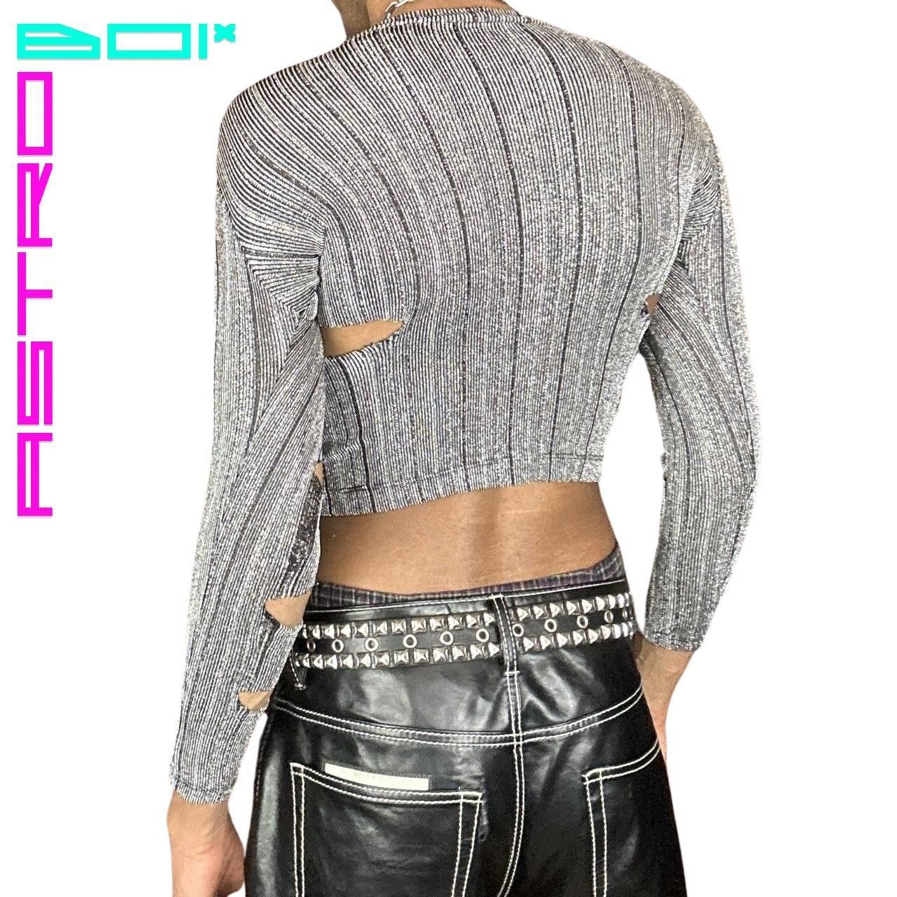 Other × Vintage ASTROBOI* SILVER SUPER NOVA TOP_ SMALL Size US S / EU 44-46 / 1 - 4 Thumbnail