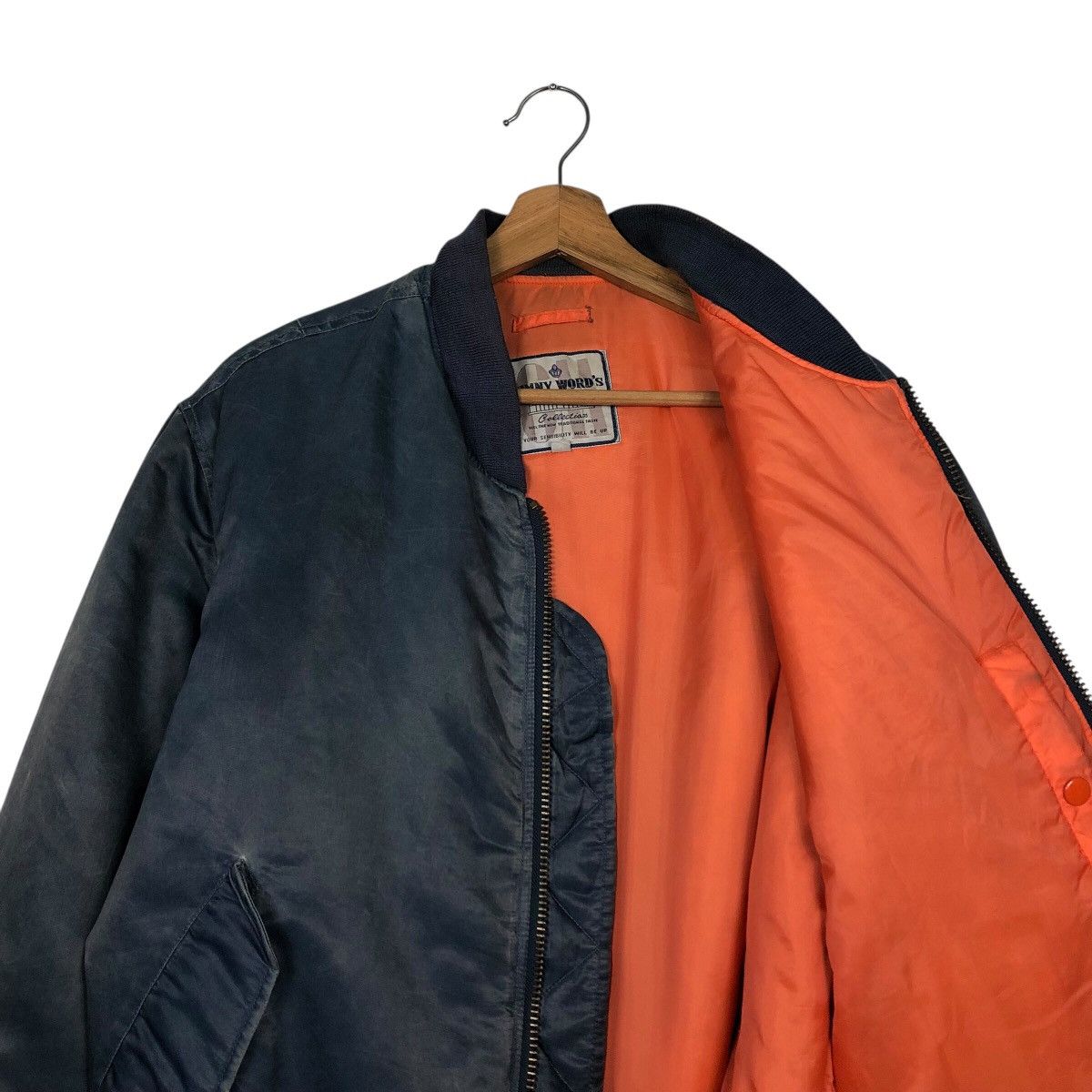 Japanese Brand 📌Vintage Fly Bomber Jacket Military Gimny Word Issey Miyake Size US M / EU 48-50 / 2 - 13 Thumbnail