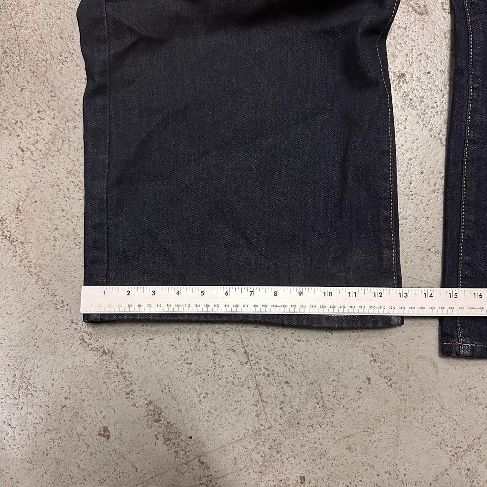 Other NAVY BLUE DENIM WAIST 28 FLAT ND Size US 28 / EU 44 - 6 Thumbnail