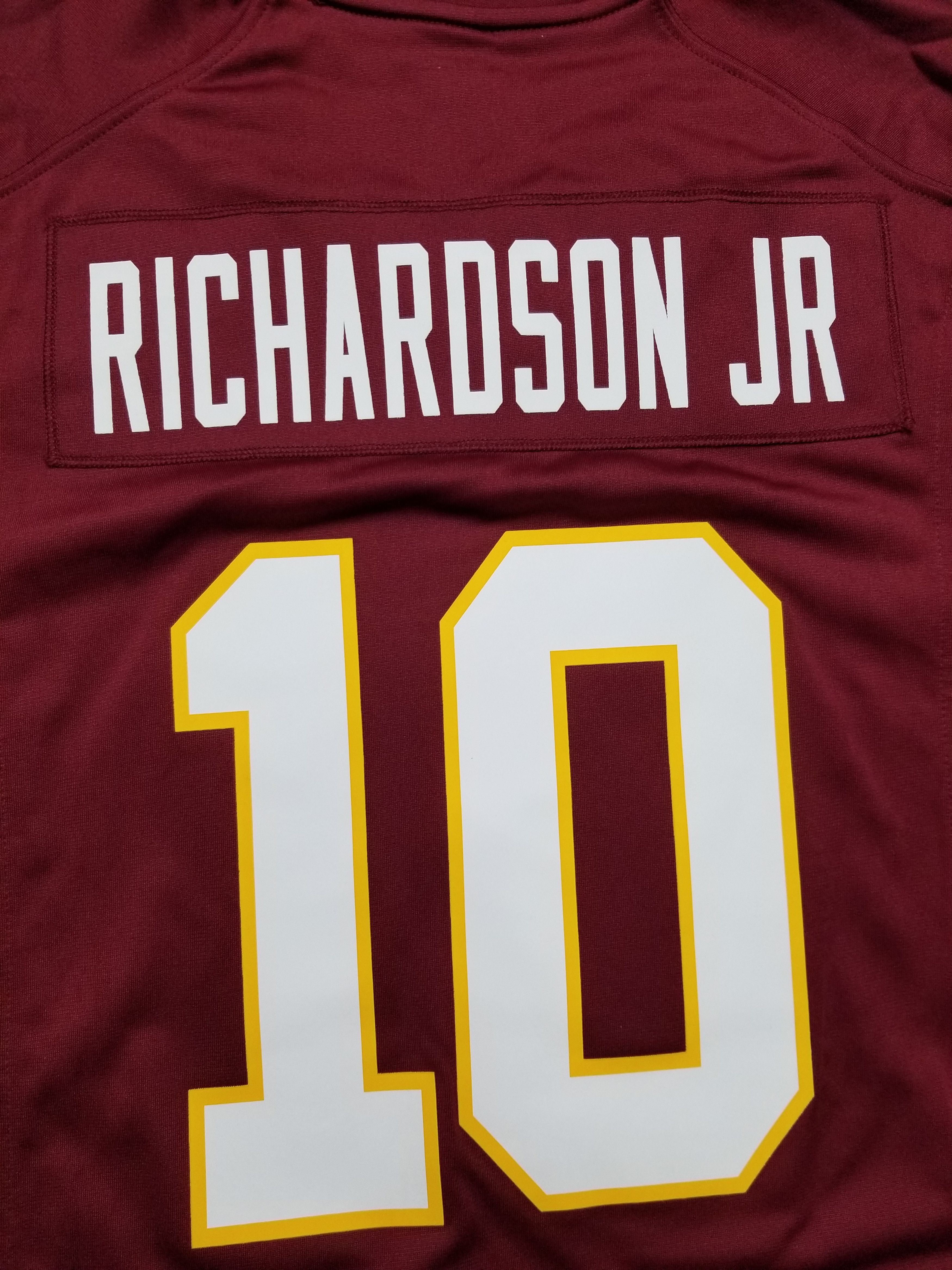 Nike Nike Washington Redskins Richardson #10 Burgundy NFL Jersey Size US M / EU 48-50 / 2 - 7 Thumbnail