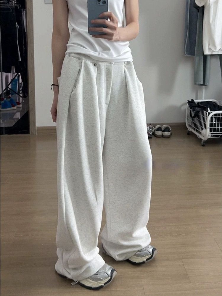 Japanese Brand × Jean Women Baggy Sweatpants Size US 27 - 3 Thumbnail