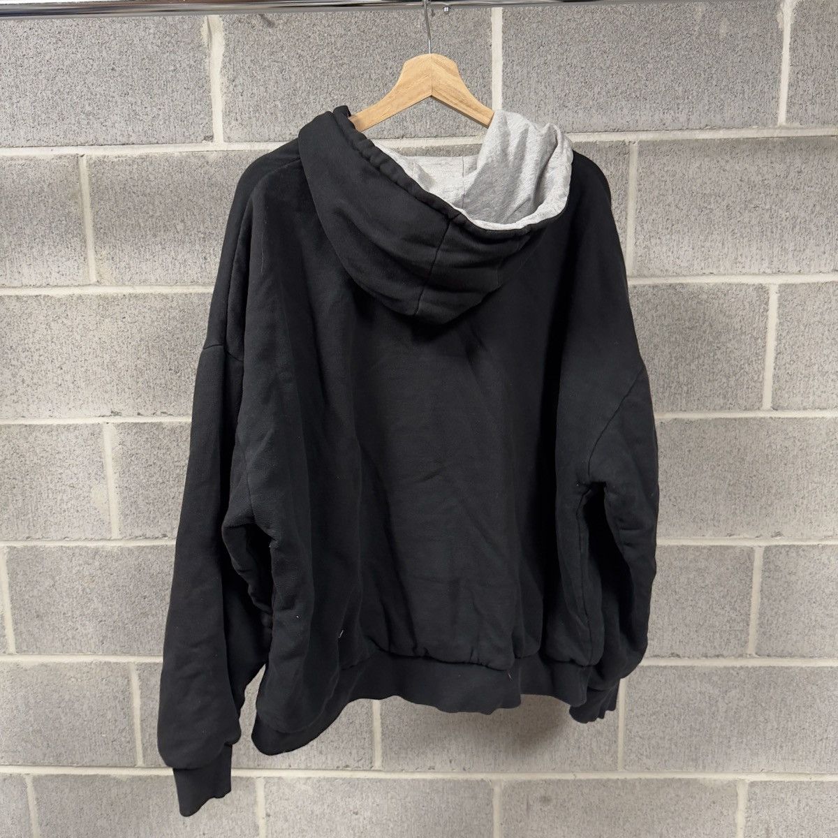 Vintage Thrashed Faded Dickies Thermal Lined Zip Hoodie ERD Grunge Size US XXL / EU 58 / 5 - 2 Thumbnail