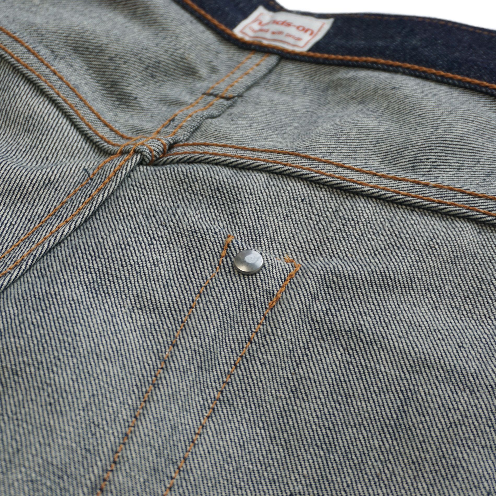 Japanese Brand HANDS-ON S47 W32 x L36 1947-type Hand-crafted Selvedge Jeans Size US 32 / EU 48 - 16 Thumbnail