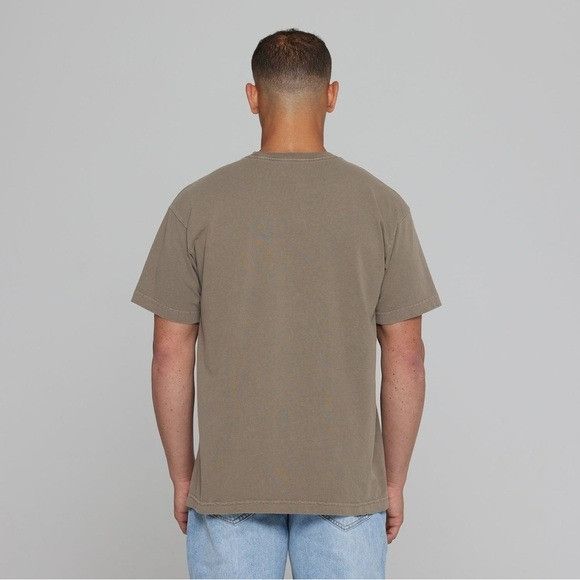 Designer × Talentless NEW TALENTLESS DROP SHOULDER T-SHIRT SHIITAKE SZ MEDIUM M Size US M / EU 48-50 / 2 - 6 Thumbnail