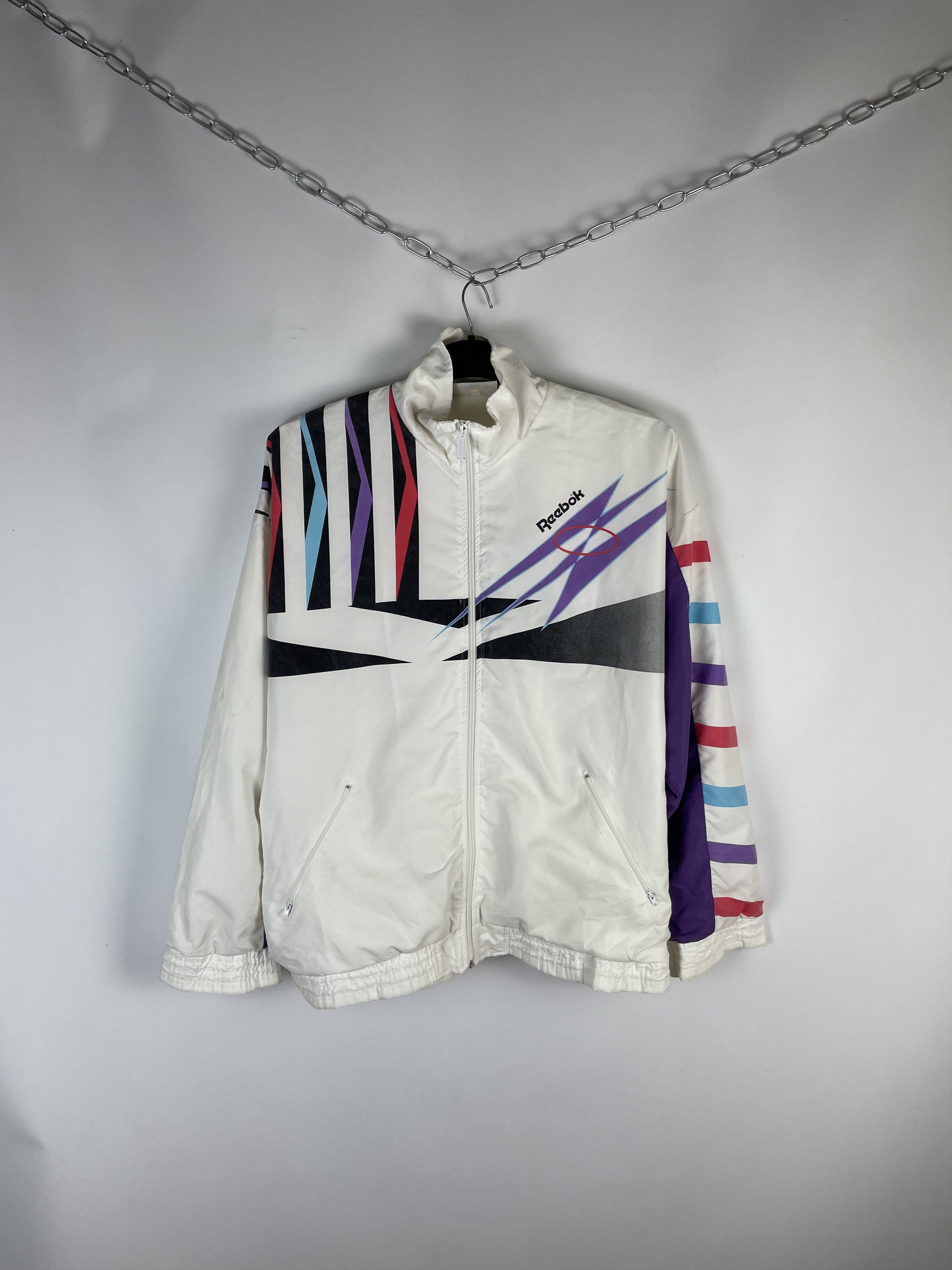 Reebok Man Light Jacket Reebok Vintage 90s Size US M / EU 48-50 / 2 - 1 Thumbnail