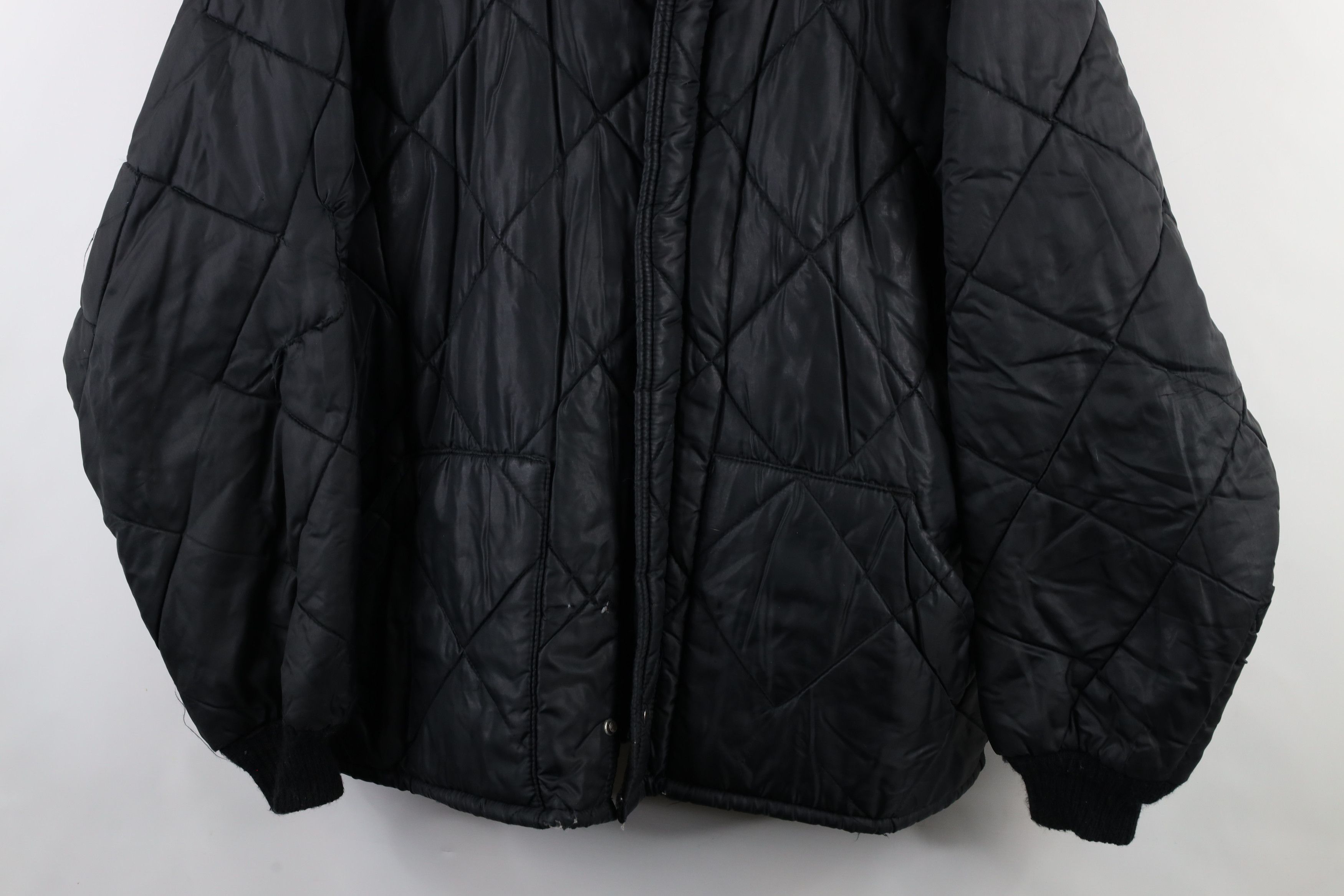 Vintage Vintage 70s Streetwear Mechanic Workwear Puffer Jacket Size US XXL / EU 58 / 5 - 3 Thumbnail