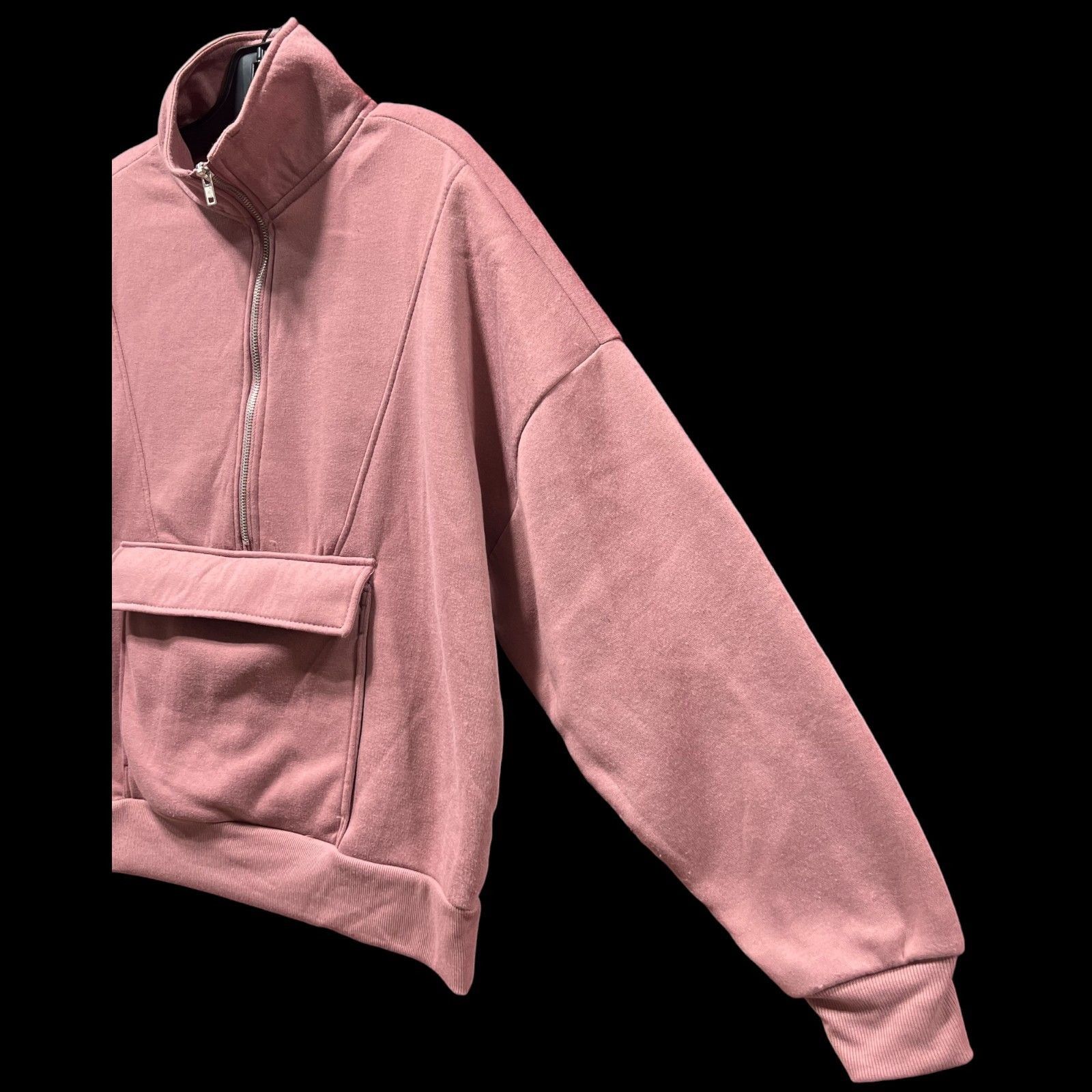 Other Love Mood - Women's Long Sleeve Sweatshirt With Kangaroo Poc Size S / US 4 / IT 40 - 14 Thumbnail