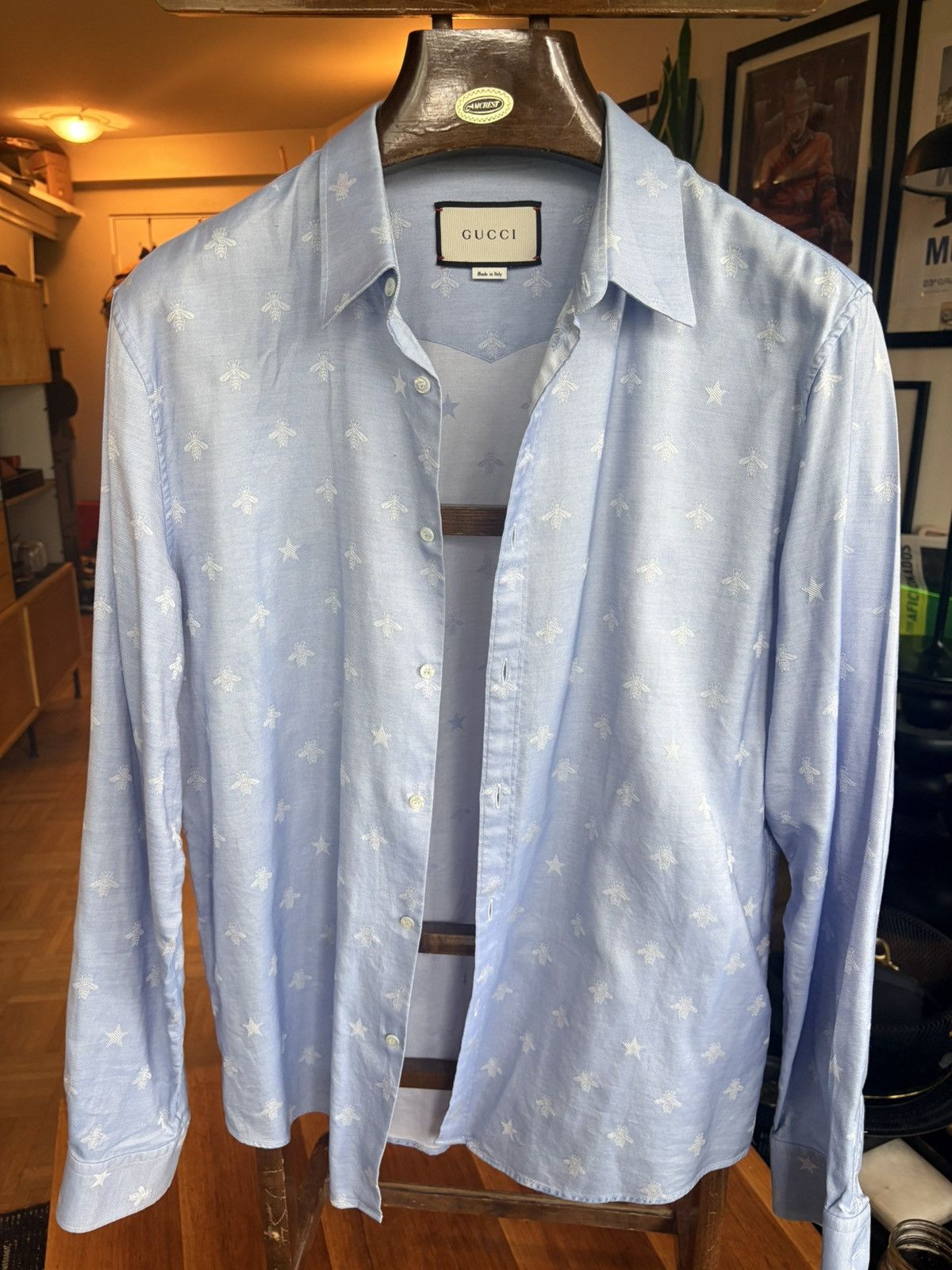Gucci Gucci Dresshirt Size US L / EU 52-54 / 3 - 1 Thumbnail