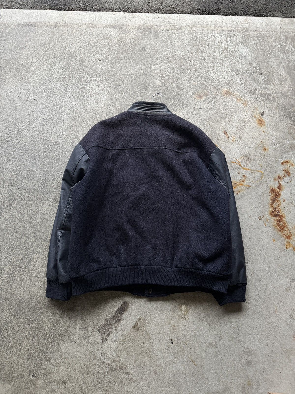 Japanese Brand Vintage all black leather and suede variety style jacket Size US XL / EU 56 / 4 - 4 Thumbnail